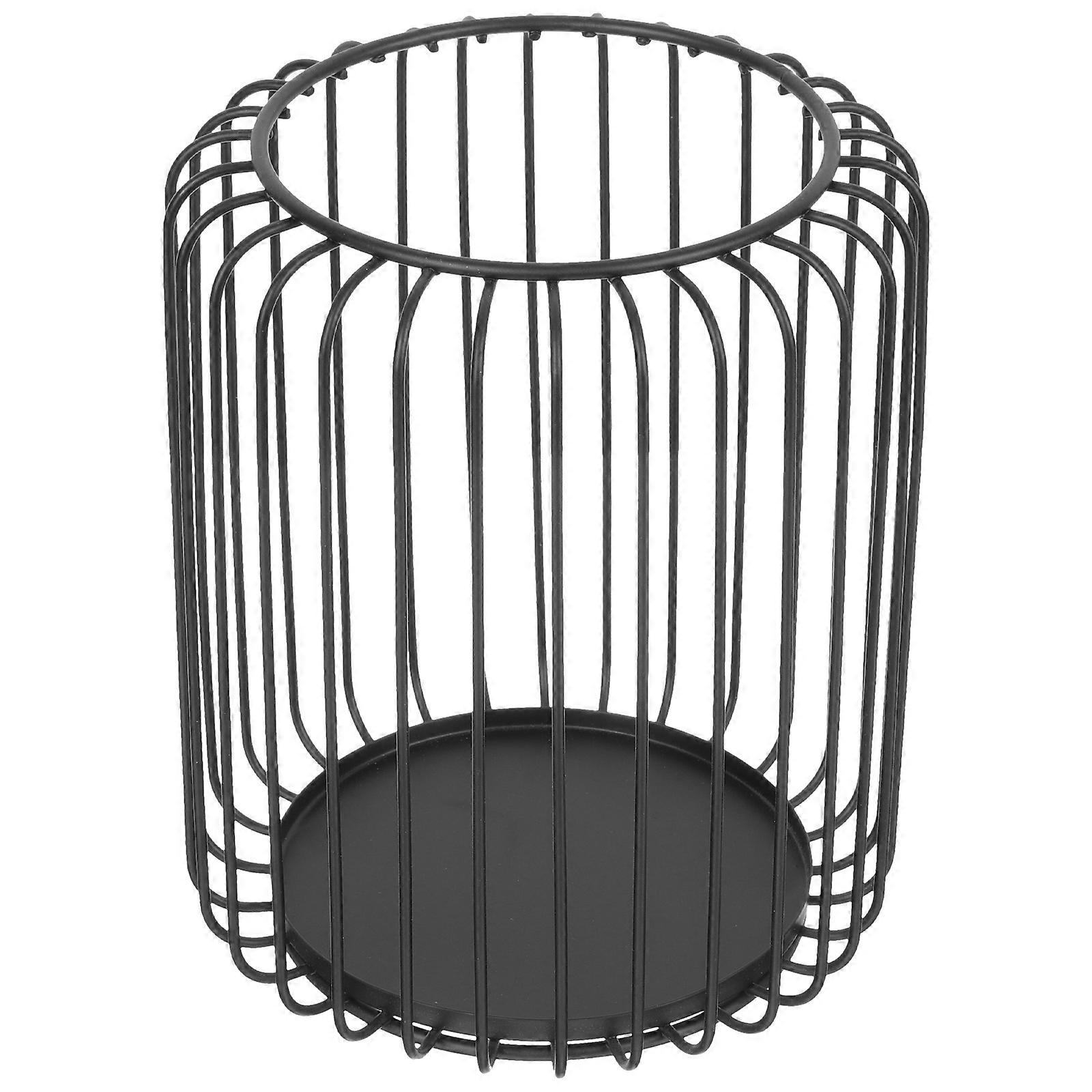 Here's a refined and product description based on your input:

 

**Simple Black Iron Candlestick Holder – Elegant Tabletop Decor for Home,