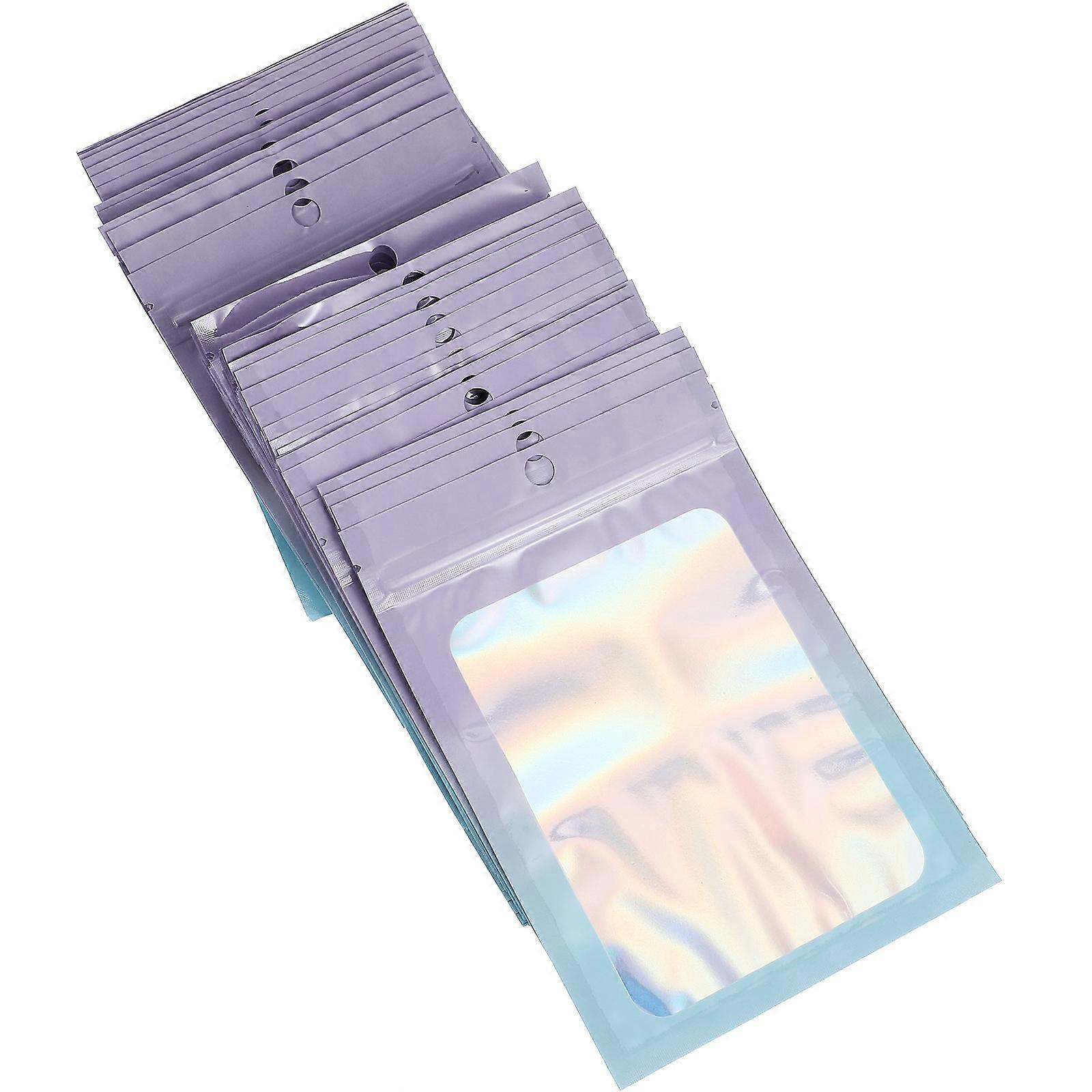 Sealable Pouches Rectangular For Party Events 15x10.5cm Gradient Color 100Pcs