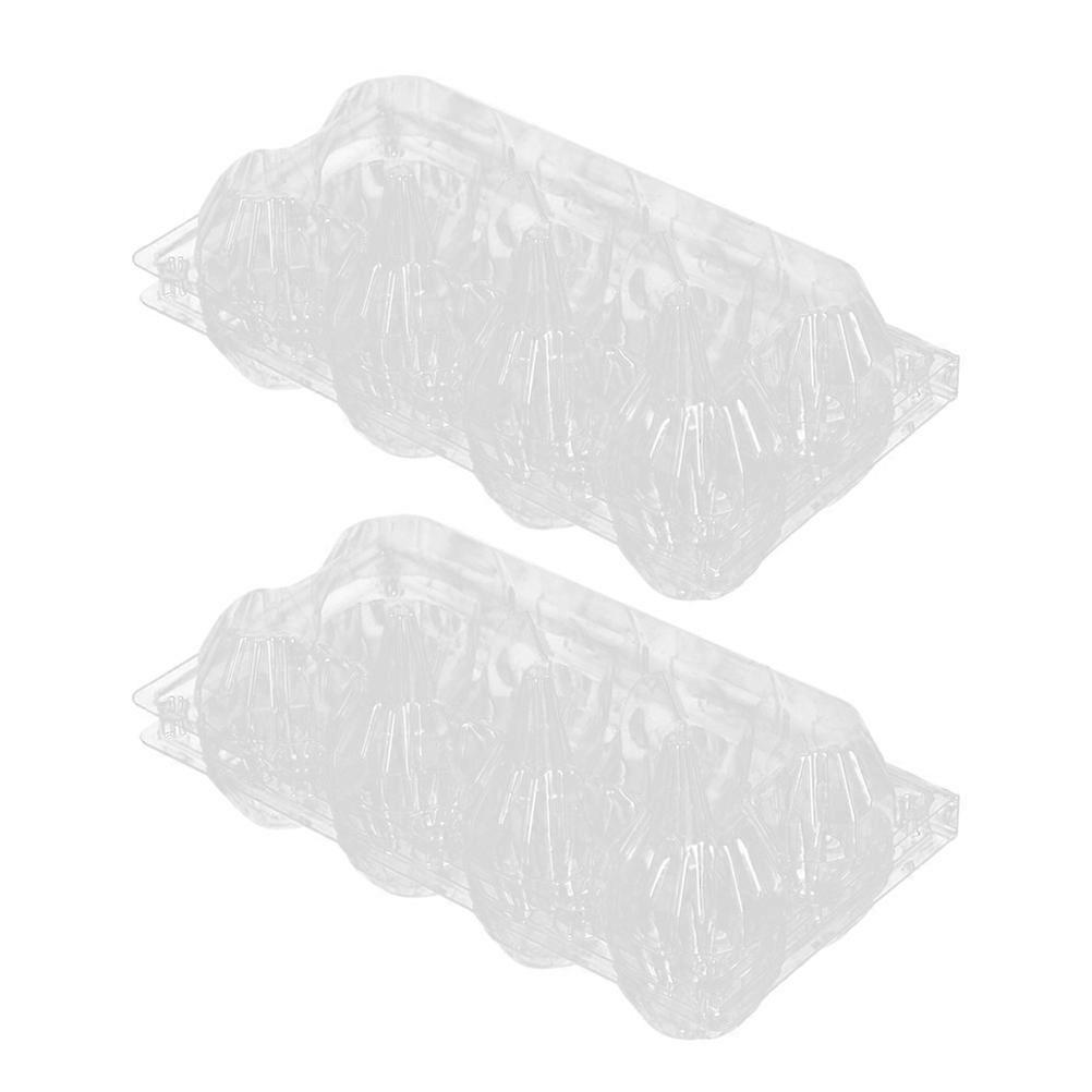 Clear Egg Storage Box Portable Egg Carrier For Freezer Use 30Pcs