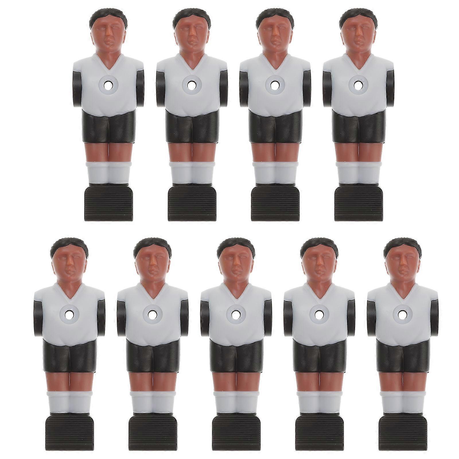 Board Game Table Accessories Table Football Figures Indoor Gaming Children 9Pcs Blue