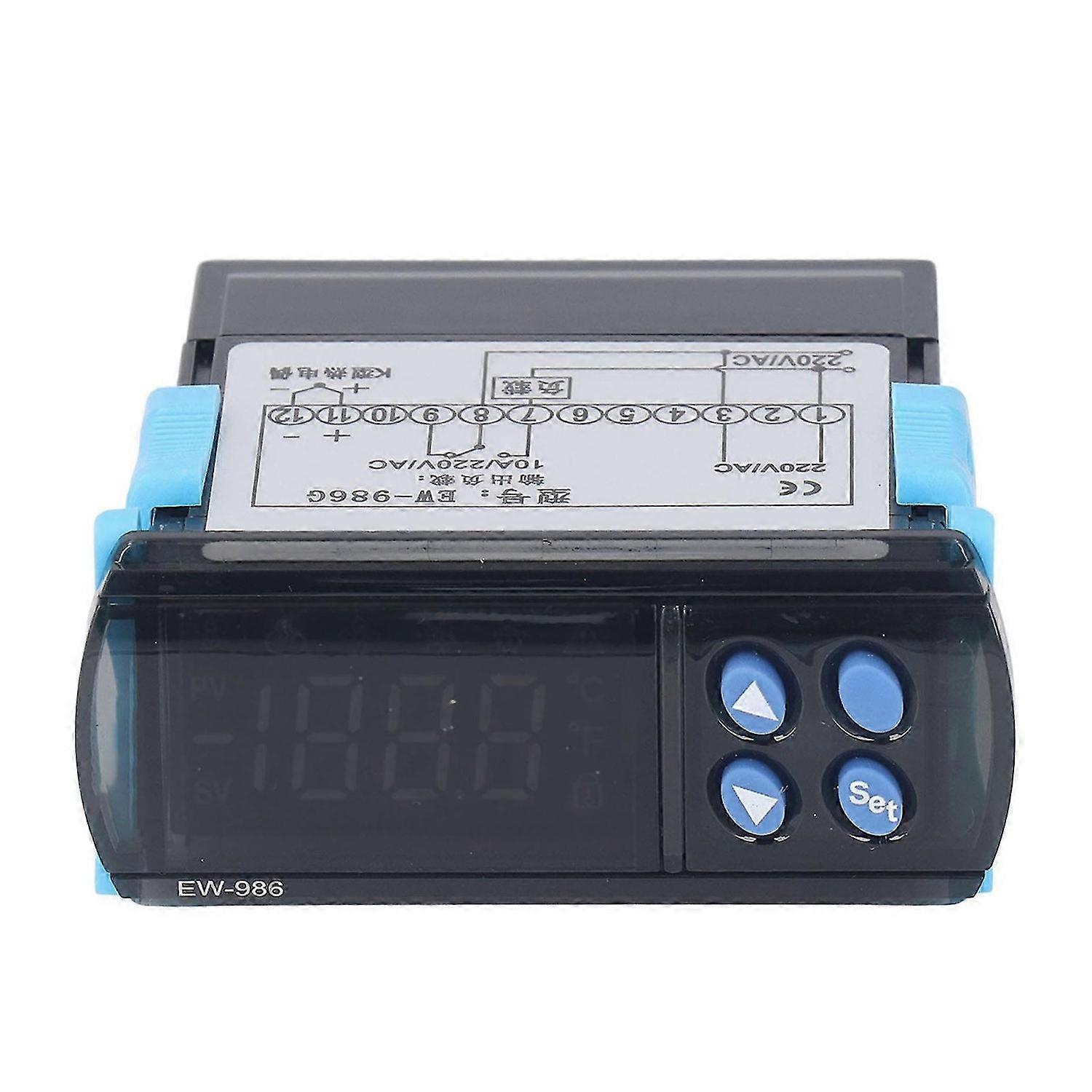 Temperature Controller Digital Display 5400 Temp Control Thermostat 1 Way Output for Machine AC 220V