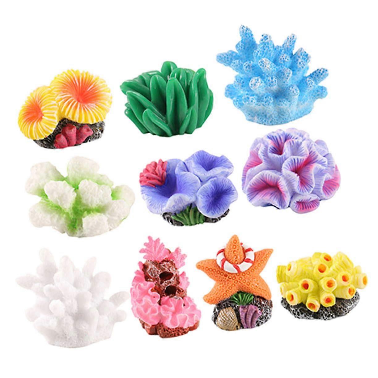 Akvaryum Bitkileri Mercan Süslemeleri Akvaryumlar Deniz Bitkileri Sahte Mercan Süs