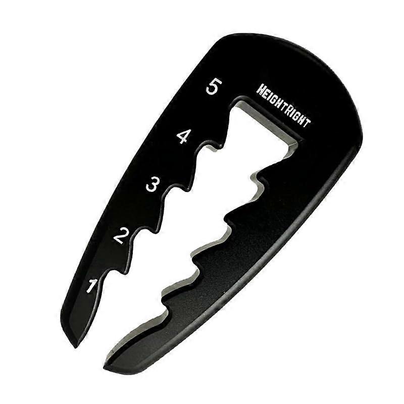 T-Piece Height Tool, Size 1.69 x 0.67 Inch, Precision Adjustable Tee Height Adjuster, Golf Swing Training Aid