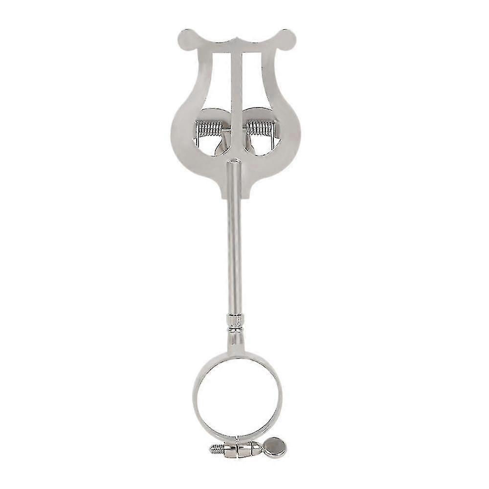 الفضة كلارينيت ورقة الموسيقى كليب المشبك على حامل قيثارة النحاس آلة موسيقية لكلارينيت توبا السلطة الفلسطينية