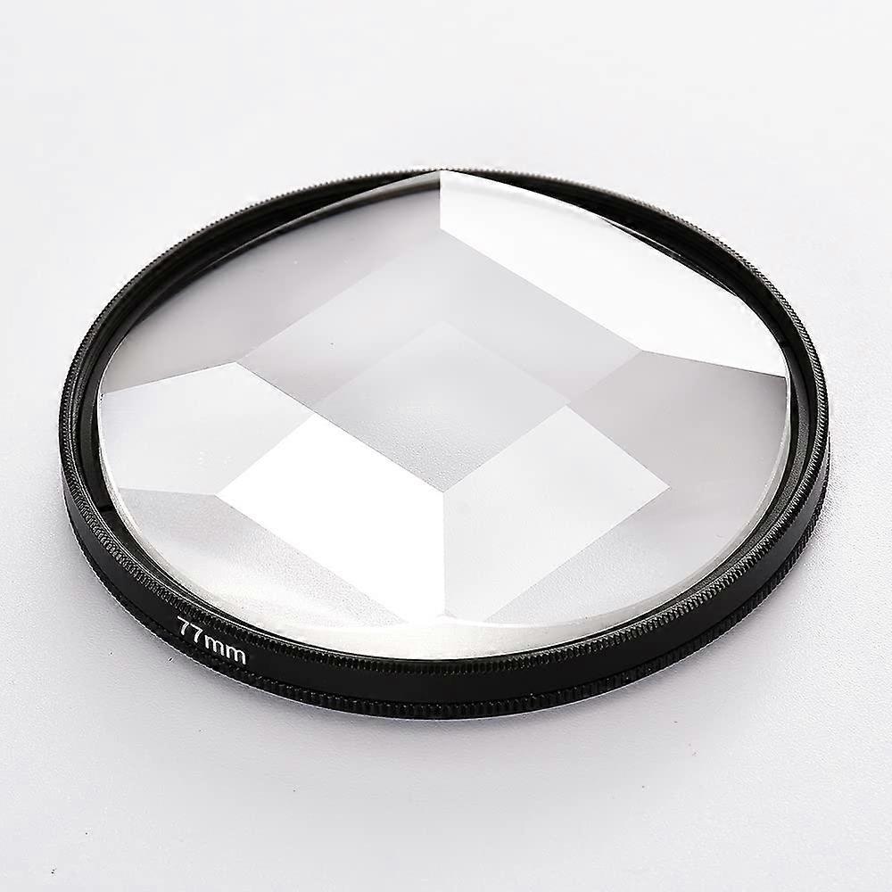 Photographic Fractal Camera Filter 77/82 mm 41 Prism SLR Accessories (52 mm Adapter)
