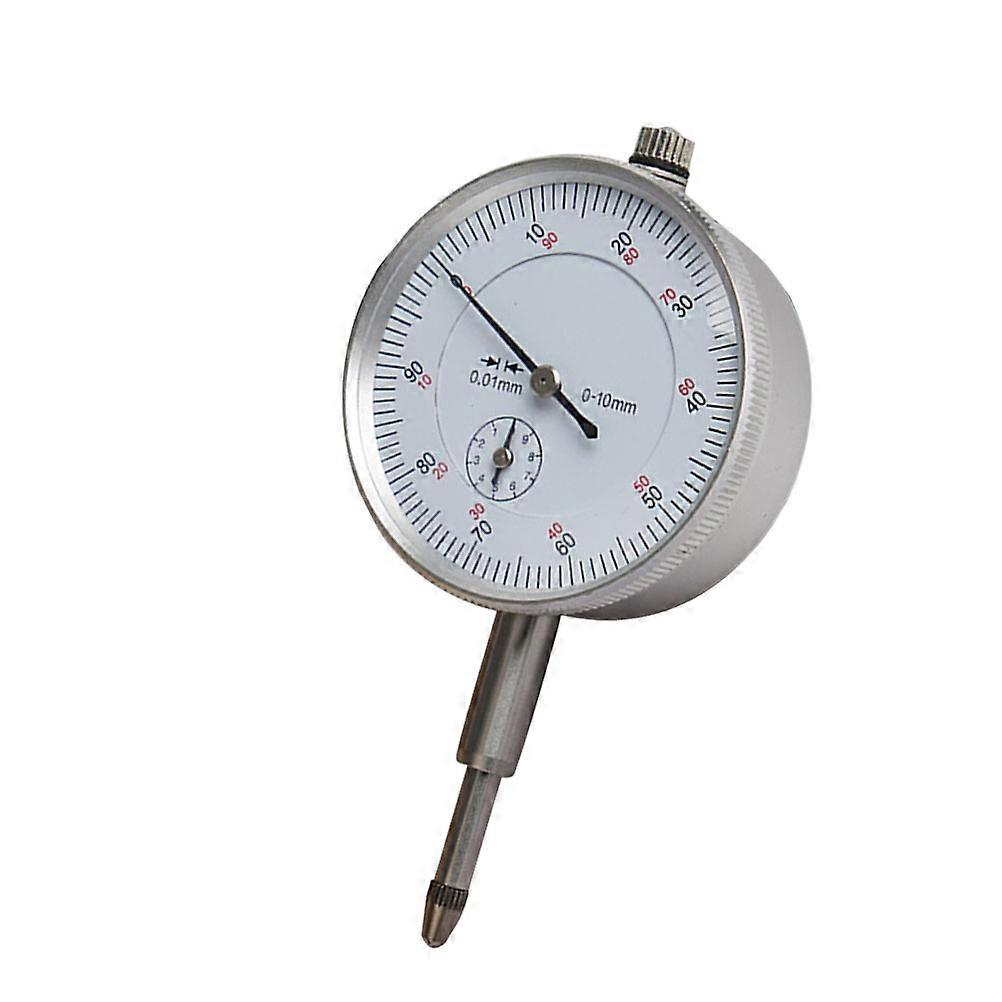 Dial Indicator for Measuring with Silver Glass and Iron Material Lightweight Easy to Use 1pc