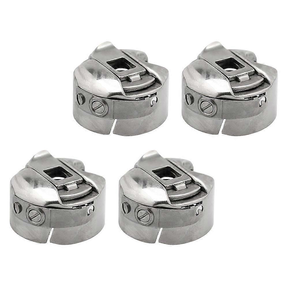4pcs Metal Bobbin Case for Household Sewing Machine