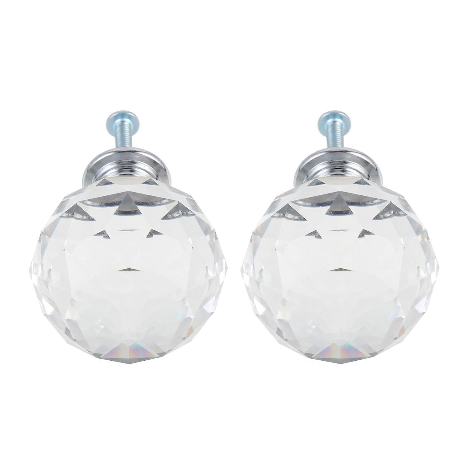 Cupboard Handles And Knobs Elegant Round Drawer Handle For Kitchen Cabinets Easy Installation 2Set