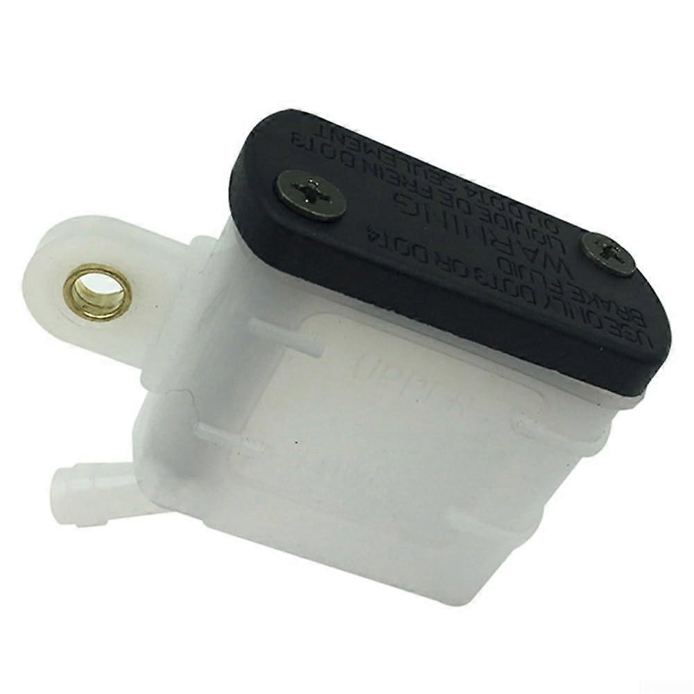 Brake fluid reservoir for motorcycles and reliable for most models