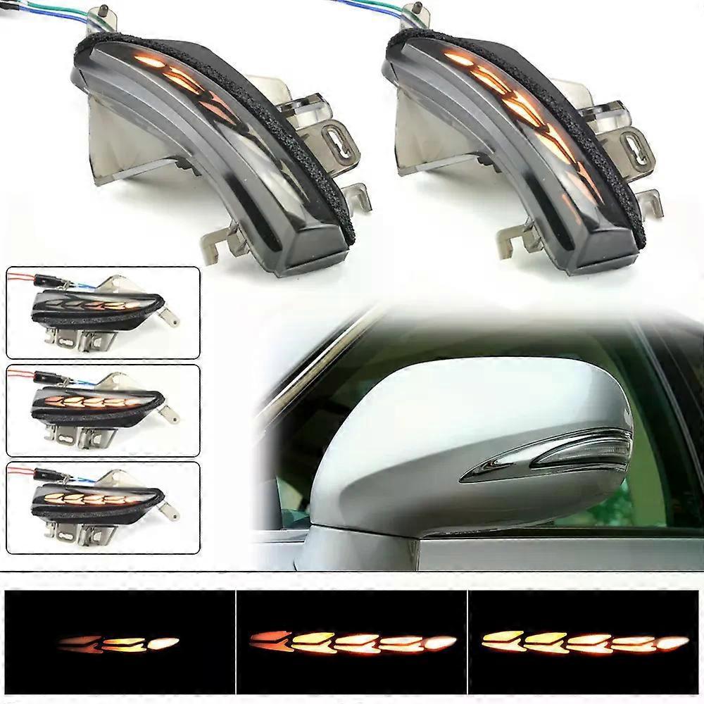 Fit For Lexus IS250 IS350 ES350 ES300h LS460 RC300 RC350 CT200h Dynamic Turn Signal Lights LED Side Mirror Blinker LightFit For