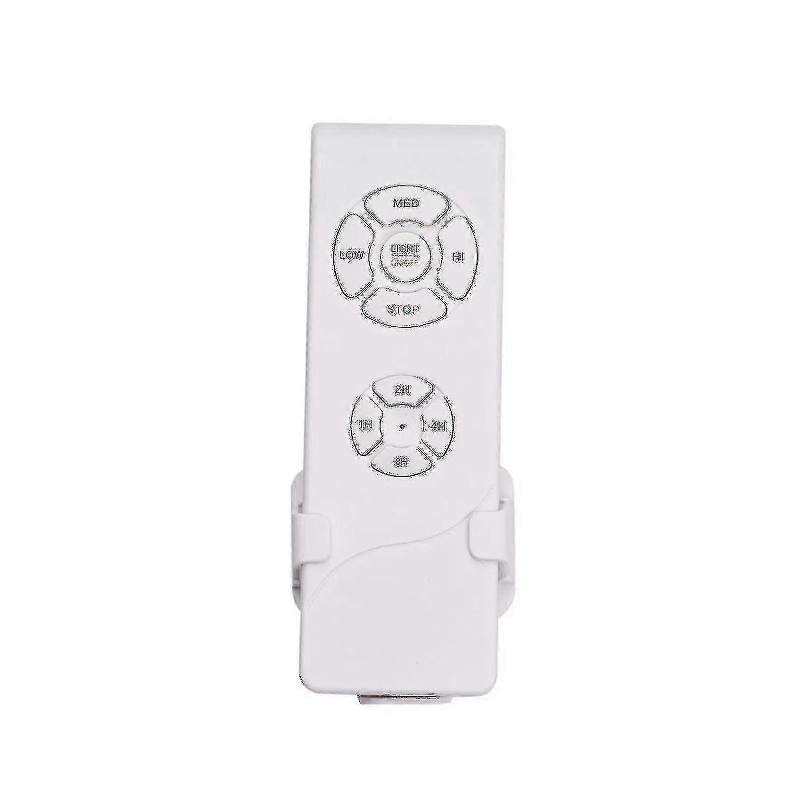 2025 Remote Control Compatible Fan Lamp Light On/off Wind Speed Control 1/2/4h Timer -c