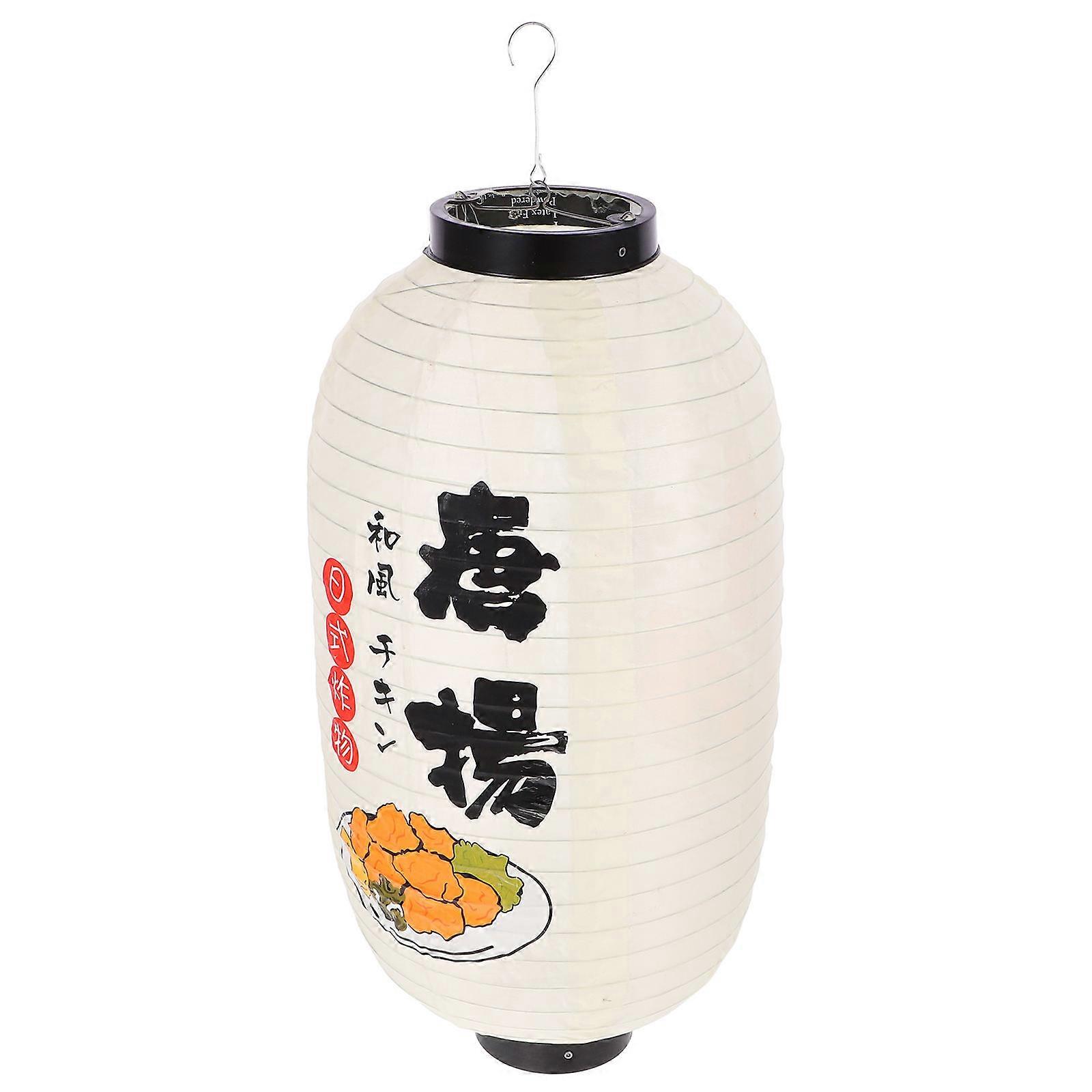Traditional Japanese Style Lantern For Party Decoration Outdoor Use Iron Material Simple Inch Size