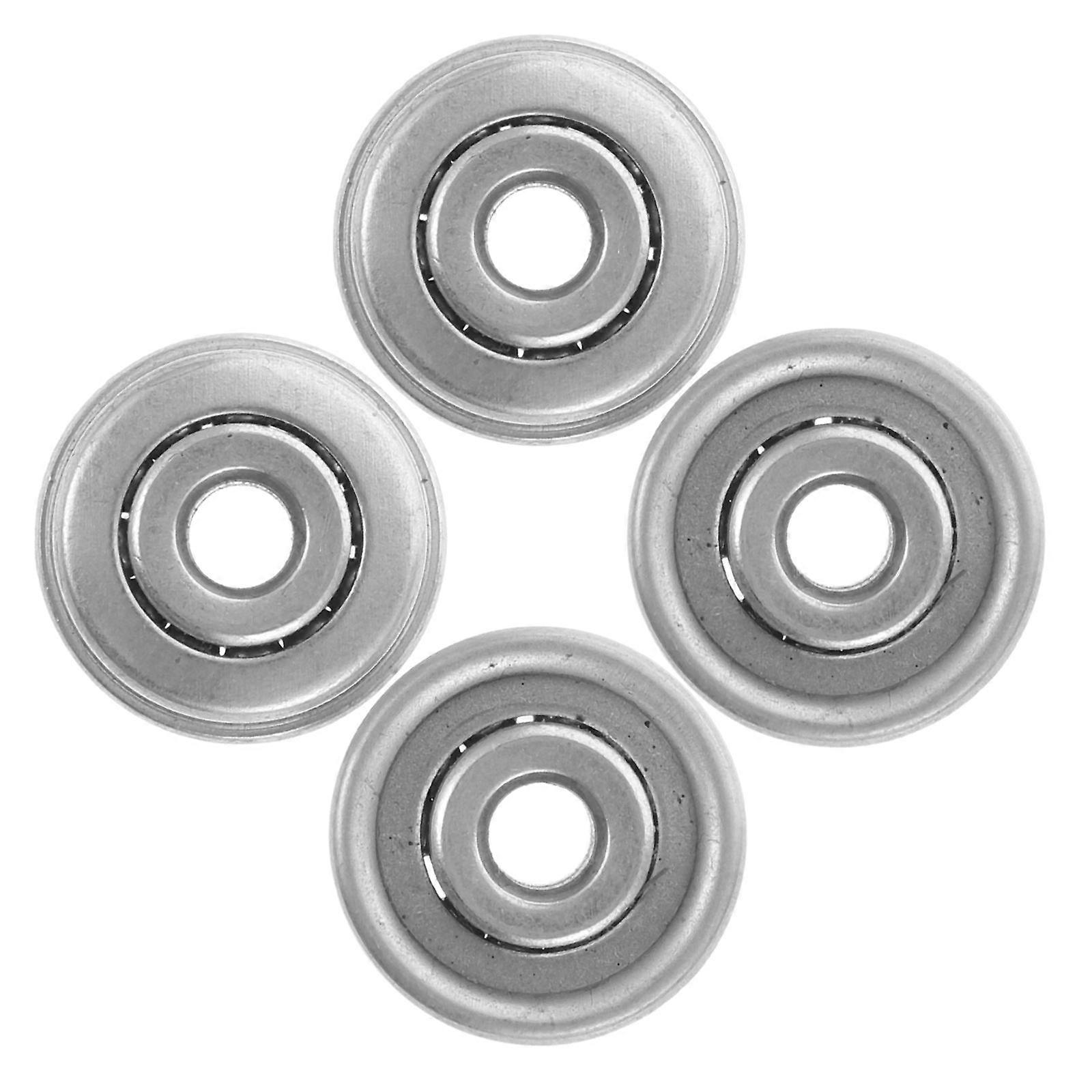 4pcs Wheelchair Front Wheel Bearings for Manual Wheelchairs – Easy Replacement & Maintenance, Inner & Outer Thickness