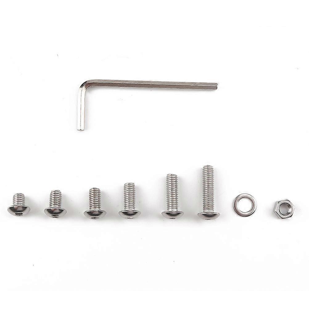 家庭用ボルト&ナットアソートメントセットキットM5x6mmシルバー緩み防止190個