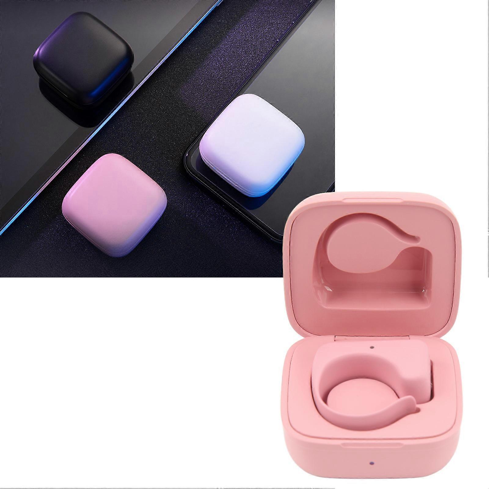 Bluetooth Remote Control Page Turner APP Remote Scrolling Ring Clicker for Cell Phone Pink 