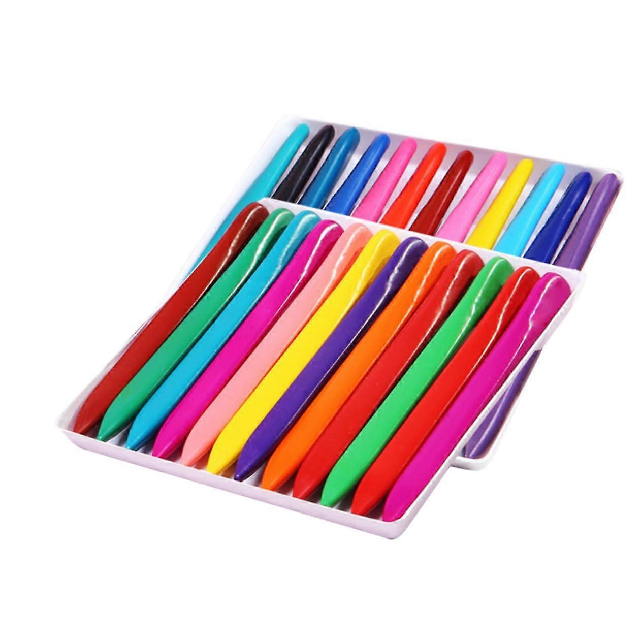 Colored pencils for kids
Bright colors
Triangular colored pencils
Washable for art projects