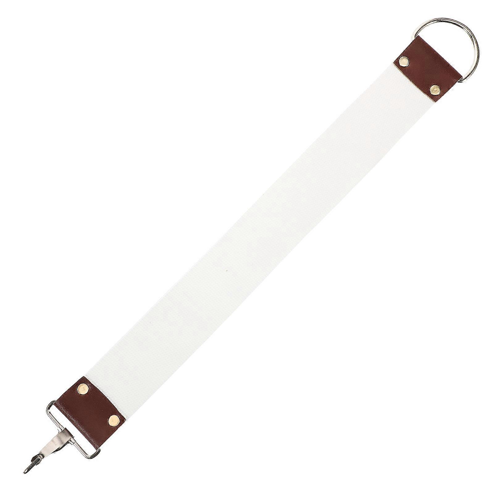 Dual Layer Shaving Strop Professional Barber Strap For Shaving And Grooming Beige 1 Set