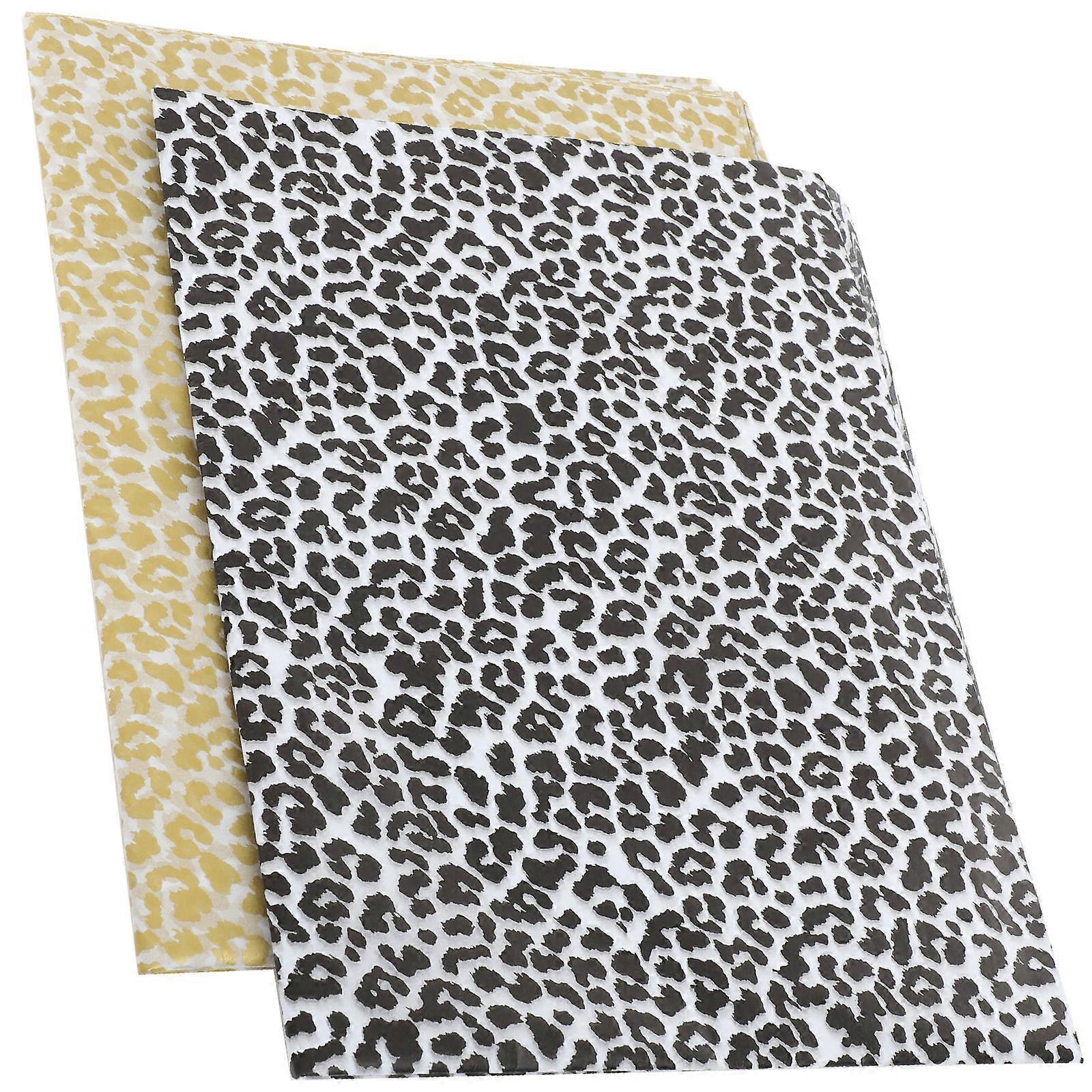 مناديل ورقية مطبوعة من روز ليوبارد 40 ورقة تغليف ممتاز للحرف اليدوية والملابس والحفلات والديكورات تصميم مقاوم للتمزق