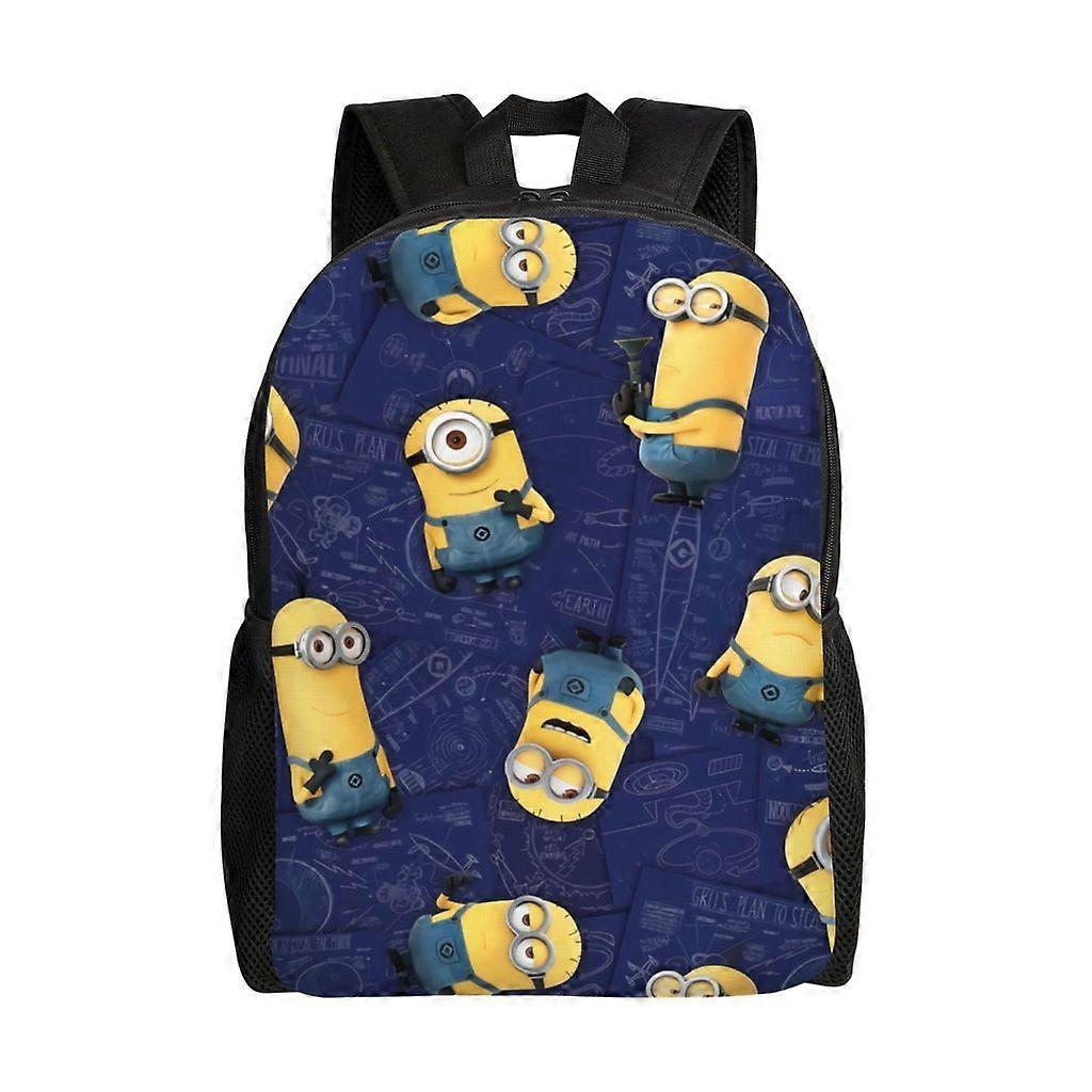 حقيبة ظهر التوابع حقيبة مدرسية في سن المراهقة قماش حقيبة ظهر دفتر ملاحظات للجنسين-hjka1780