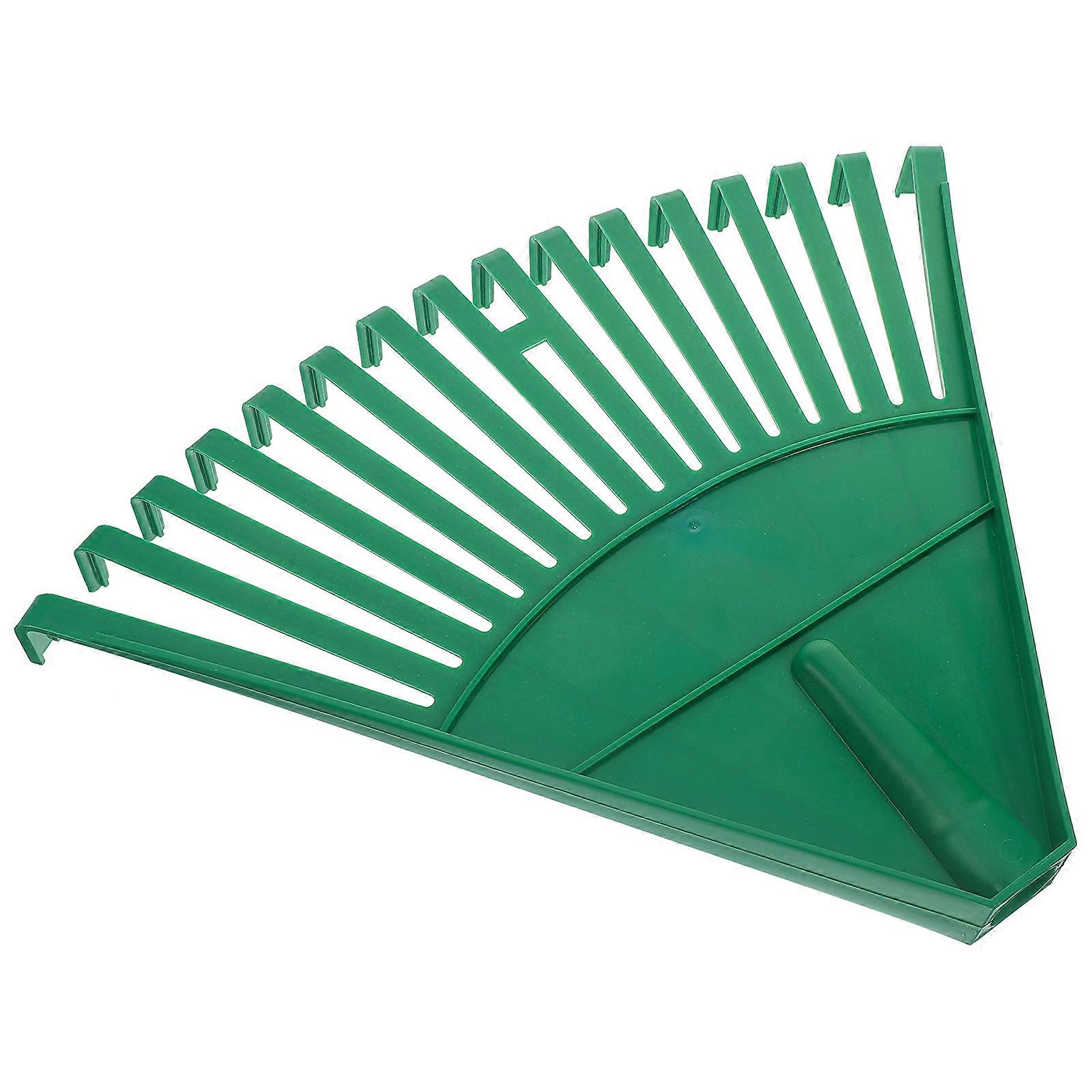 Garden Rake For Pine Needles Leaf Clearing Plastic Grass Rake Outdoor Gardening 1Pack