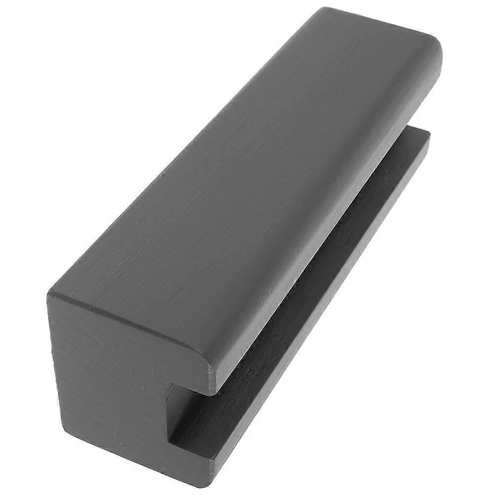 Mirror Stand Dark Grey Wooden Support for Mirror with Stable Art Support