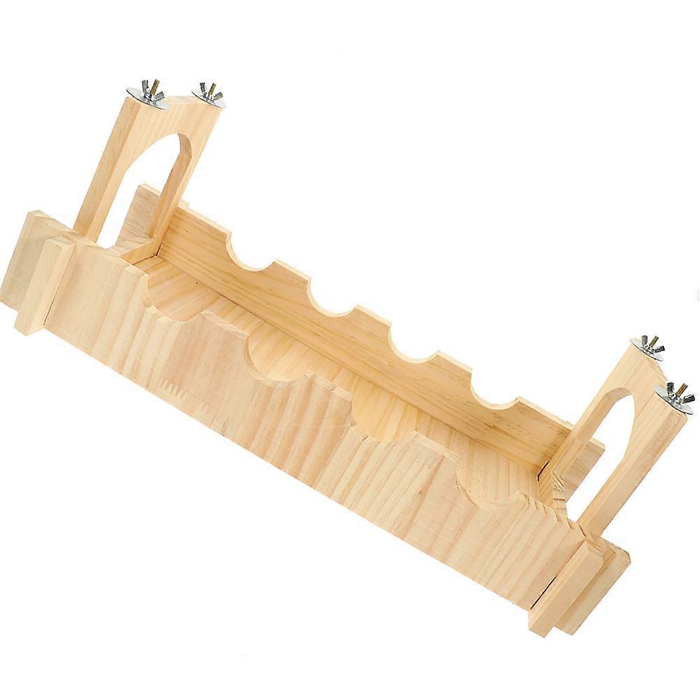 1 Set of Hamster Cage Bridge Small Pet Cage Wood Bridge Small Pets Hideout Bridge Pet Bridge Toy