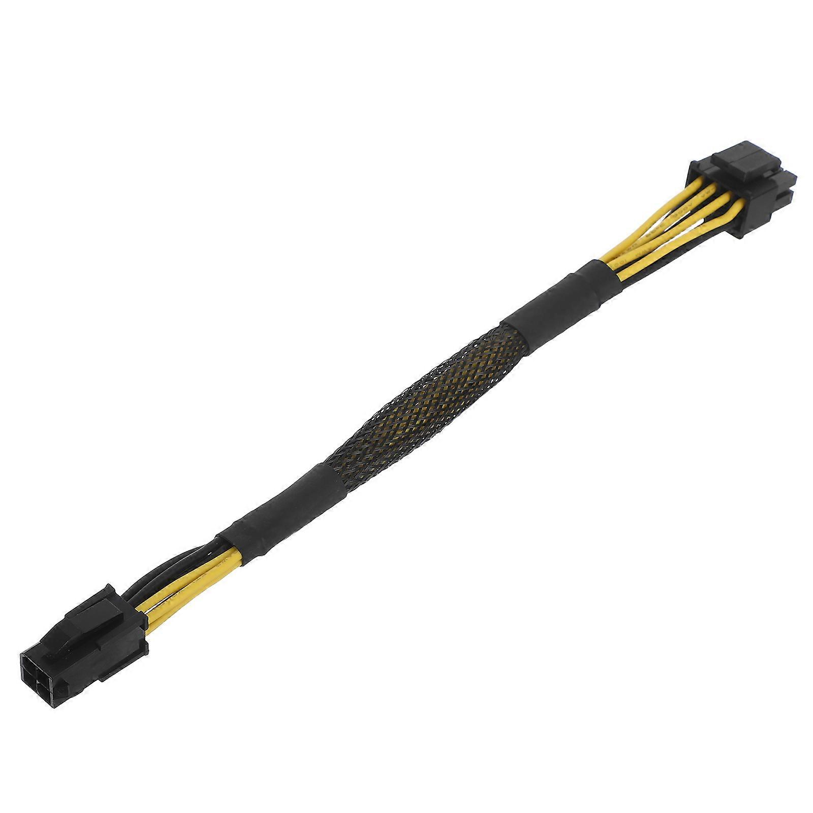 Power Adapter Cable Extension for GPU Power Supply Power Cord with Copper Conductors for Reliable Connection