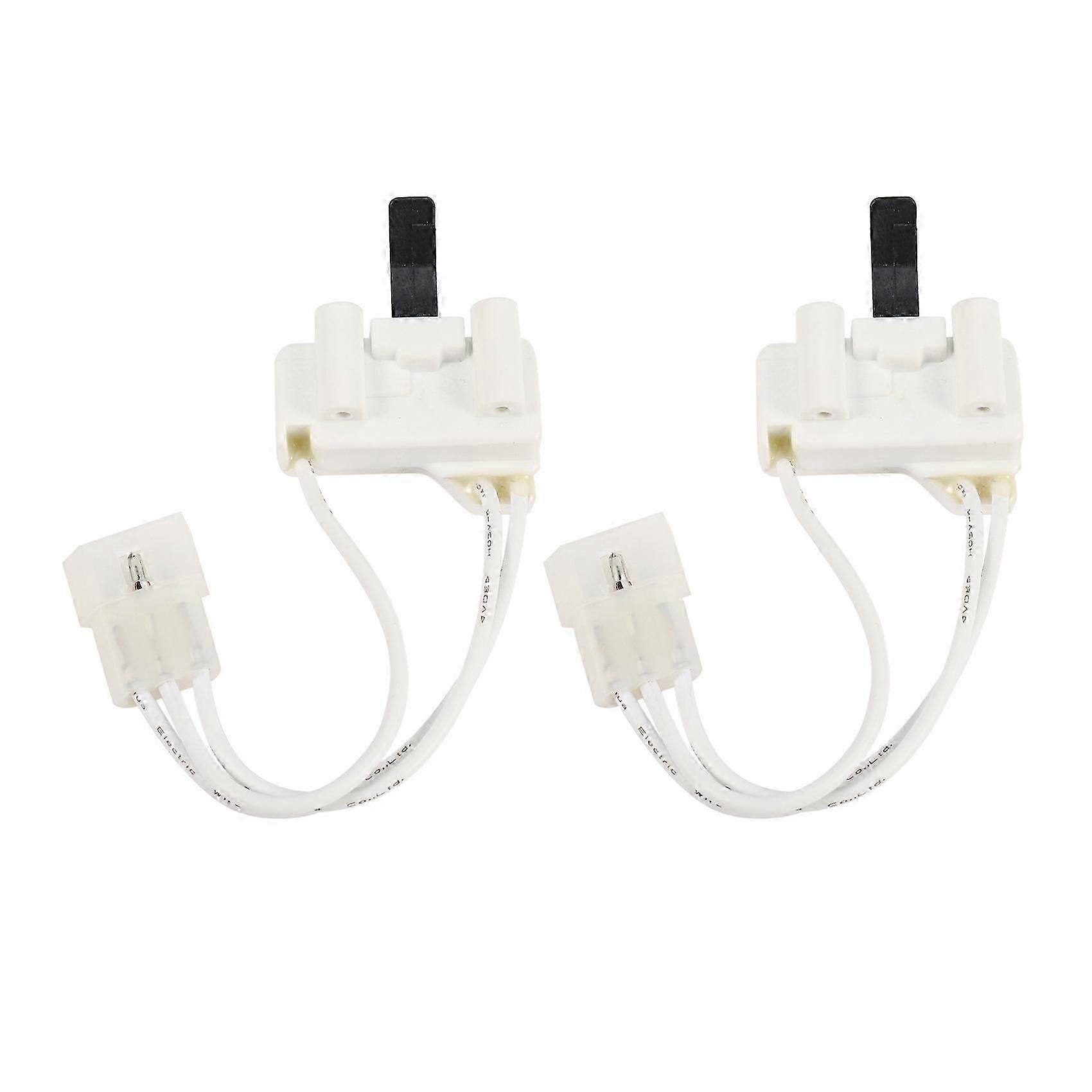 2PCS for 3406107 Dryer Door Switch Assembly Replacement Part Fit for