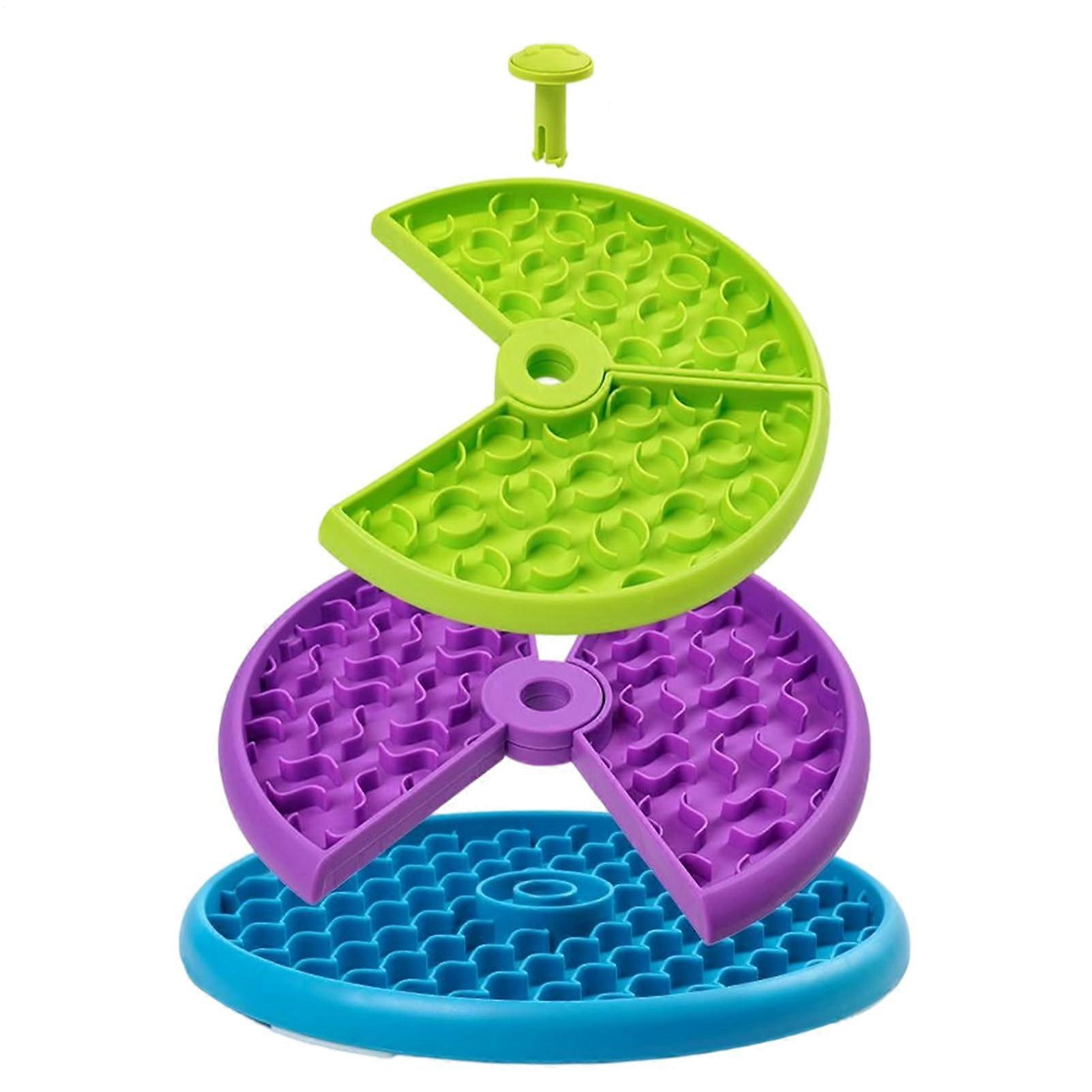 Delayed Feeding Bowl | Interactive Labyrinth Puzzle Feeder for Dogs and Cats, Durable Indoor/Outdoor Use, Engaging Treat Dispenser