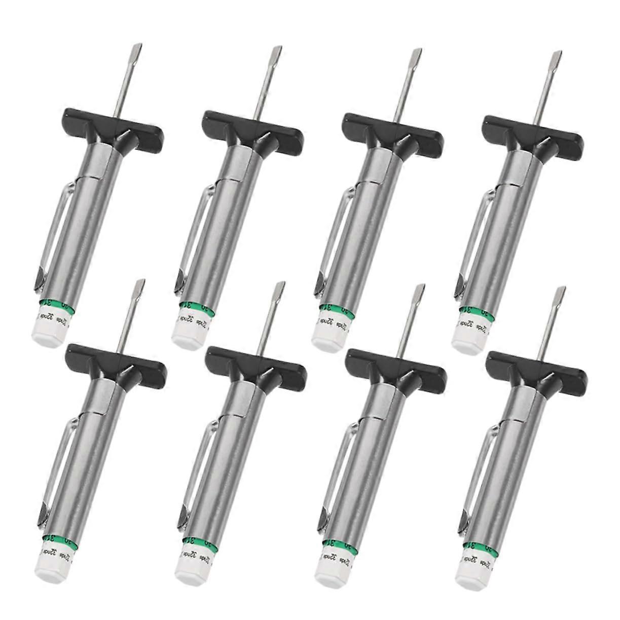 Tire Tread Depth Gauge 8-Piece Set With Replaceable Probes For Cars Automotive Tire Measuring Tool