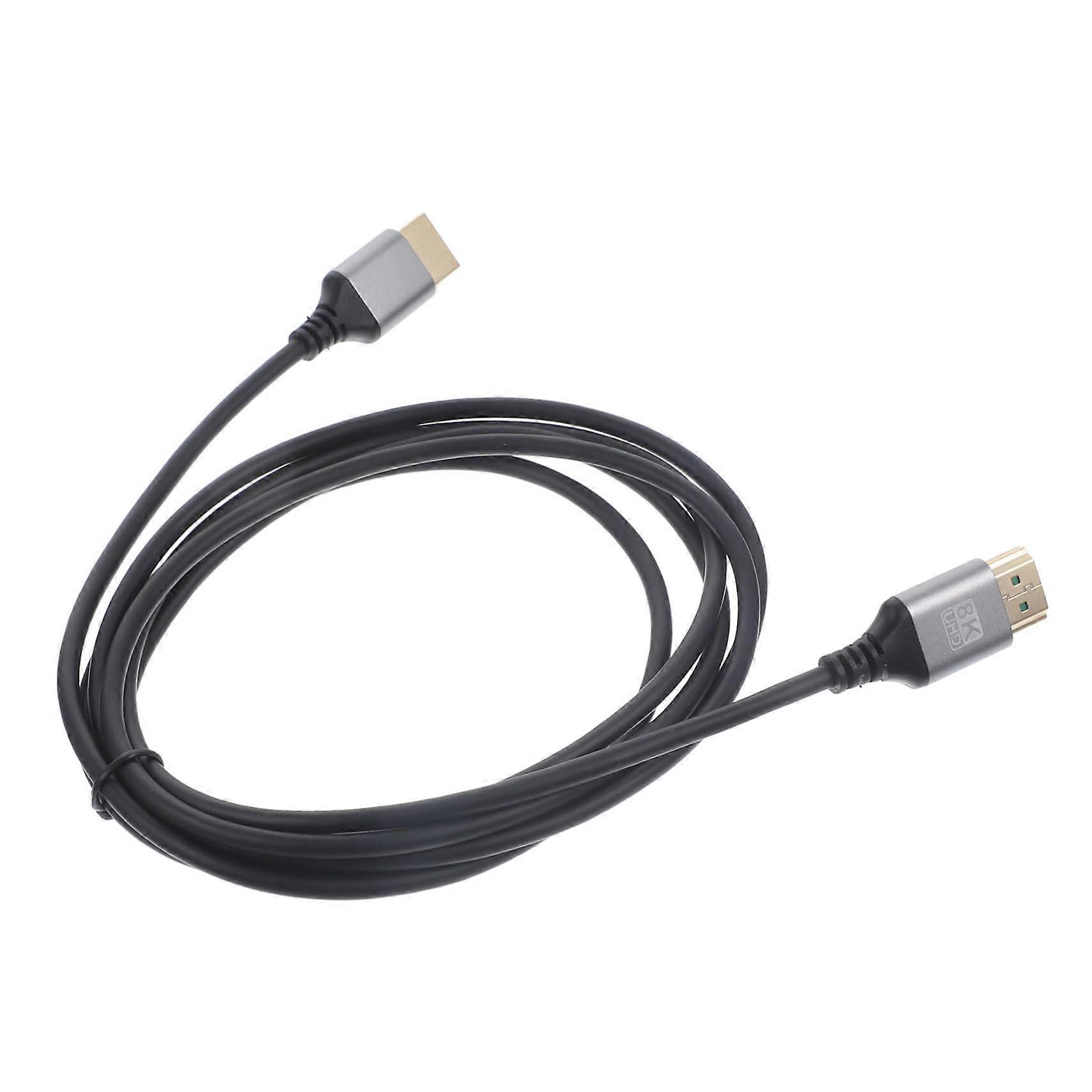 2m Ultra Monitor Connection Cable for TV and PC, Slim Design for Stable Signal Transmission