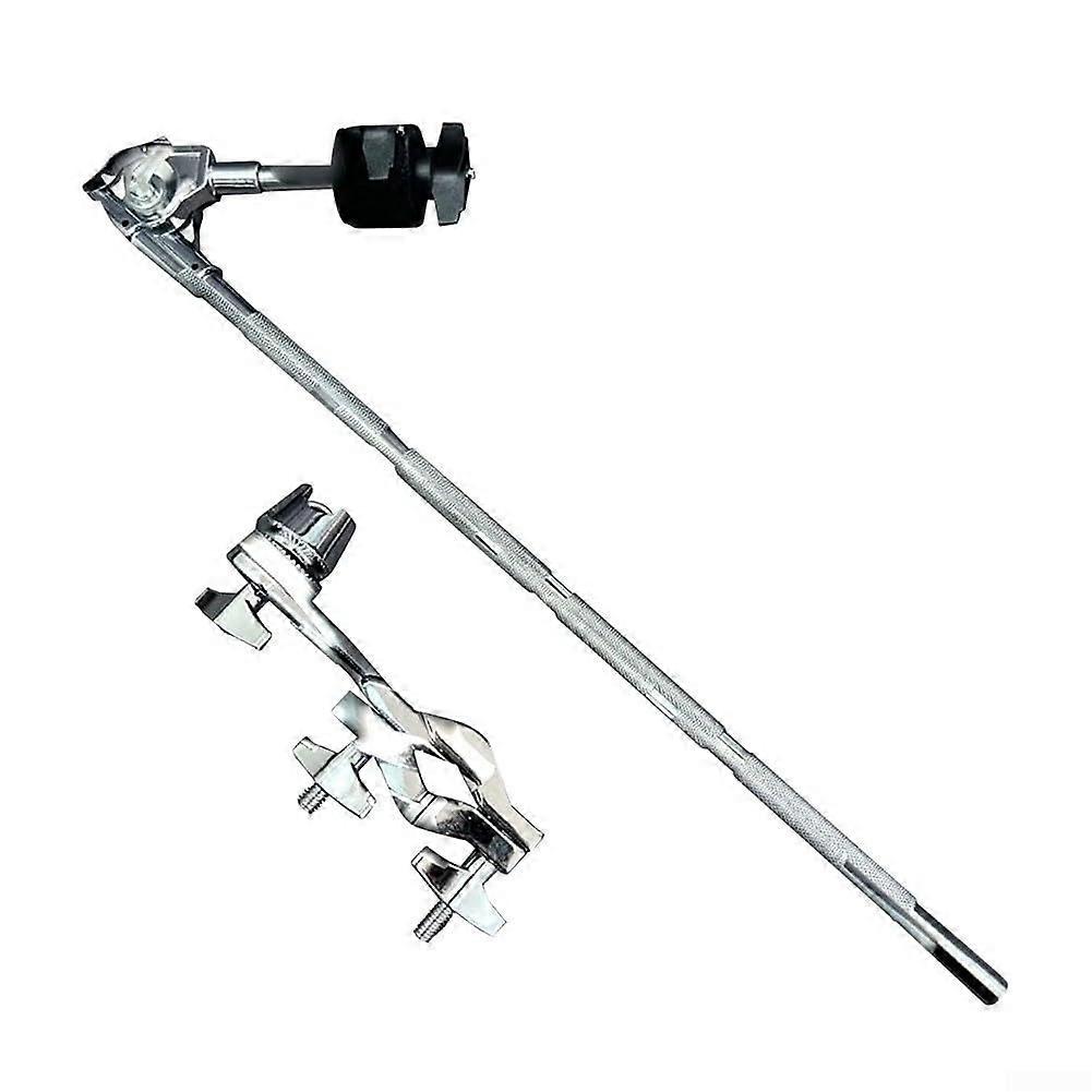 Drum Extension Clip Standard, Metal Cymbal Clamp Expander, Easy Extension for Drums, Adjustable Height and Angle