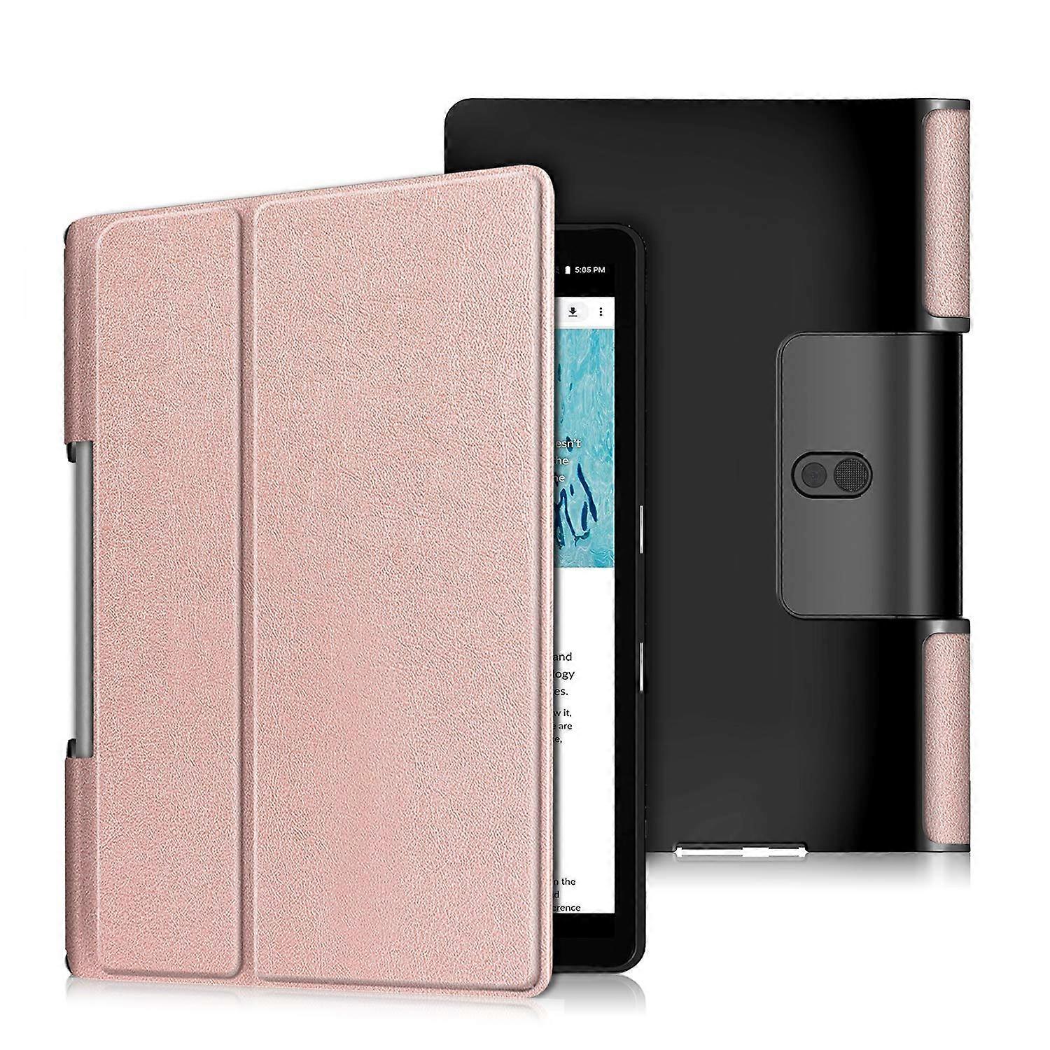 Case for Lenovo Yoga Smart Tab YTX705F (10.1 Inch) 2019 with Stand Function Rose Gold
