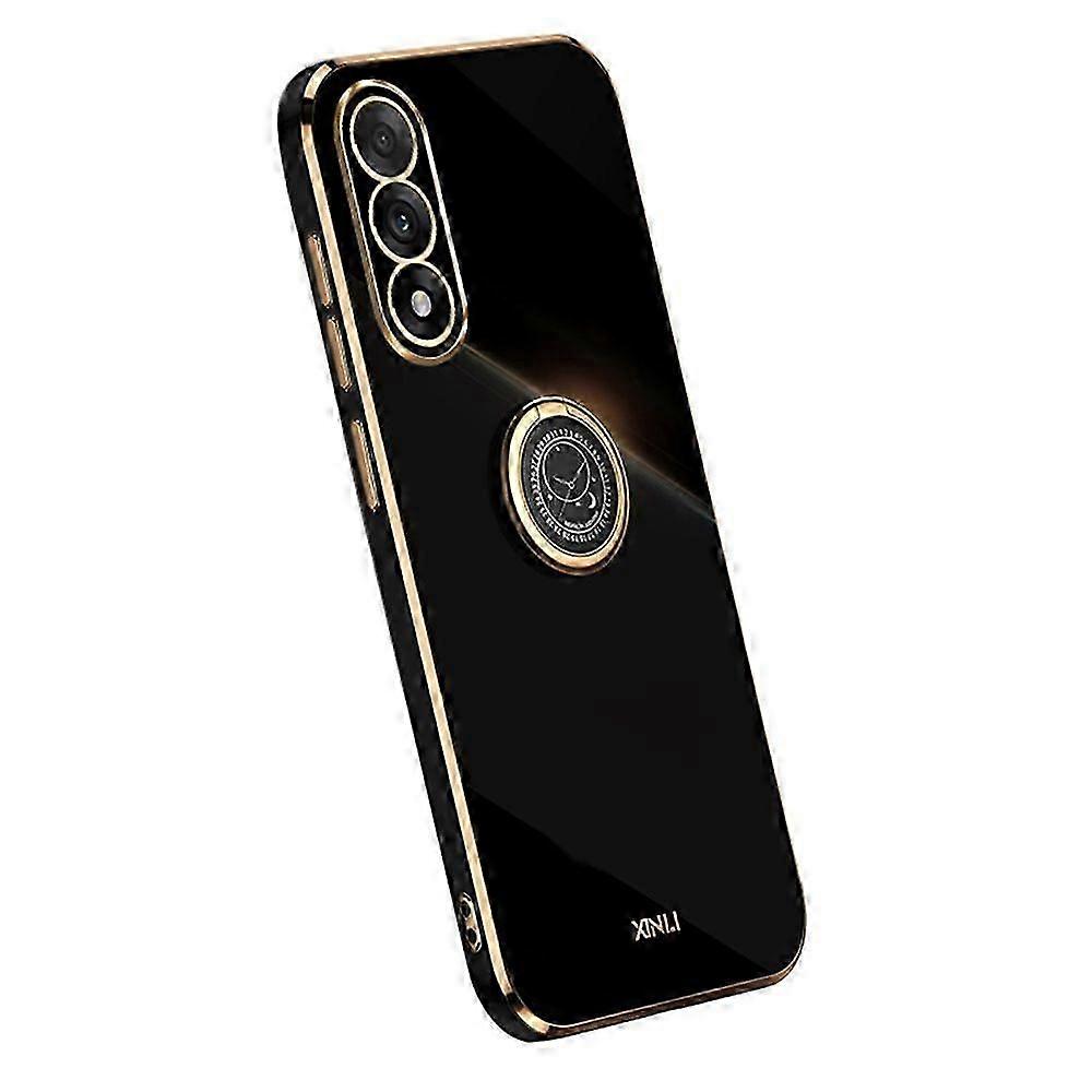 For OnePlus Nord 5 5G Case Ring Kickstand Electroplating TPU Phone Cover