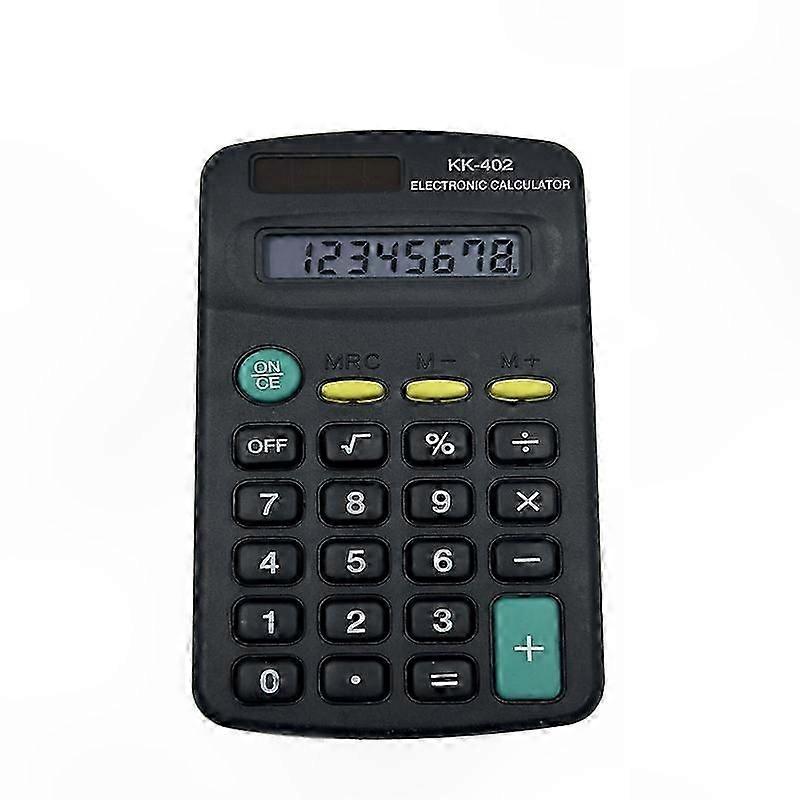 Compact 8-Digit Mini Calculator, Portable Battery-Powered Basic Desktop Calculator, 2-Pack Handheld Small Calculator