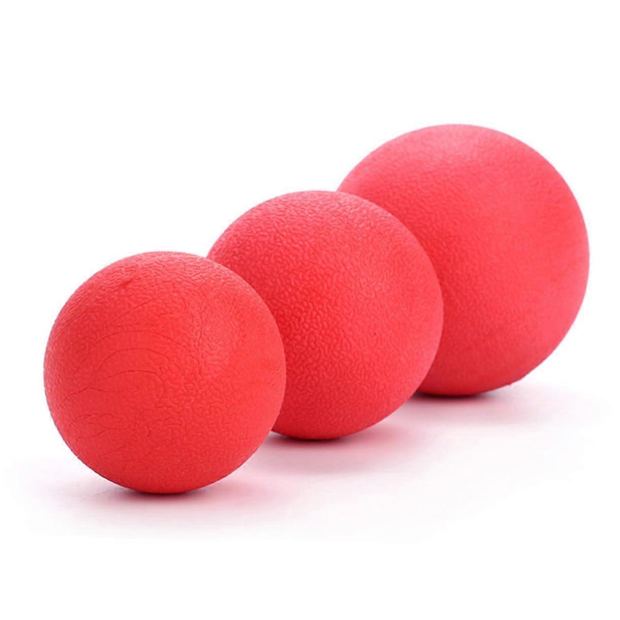 3-Piece Dog Rubber Ball Set - Bouncing Balls in Small, Medium, Large Sizes for Interactive Play and Natural Instincts