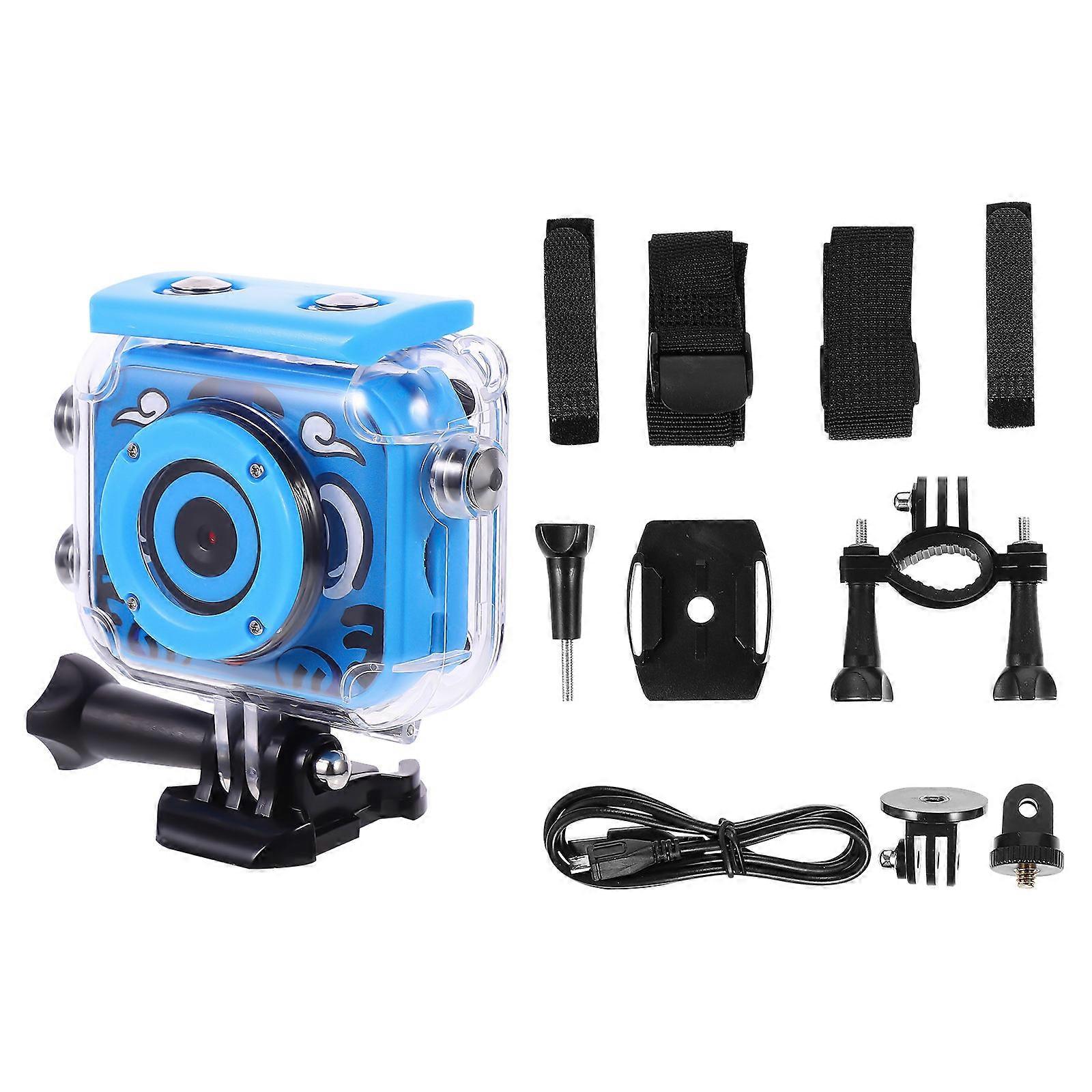 Rectangular Cartoon Camera Toy For Kids Offering Waterproof Features Ideal For Outdoor Activities With High Definition Function