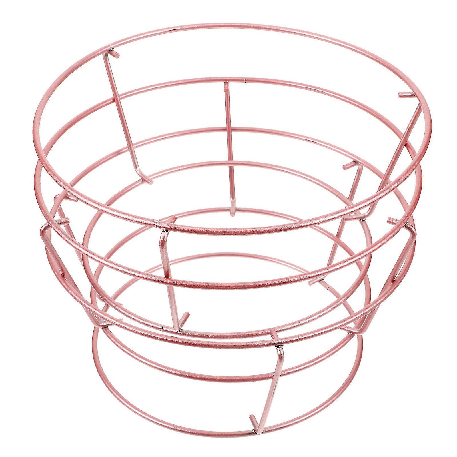 3pcs Nonstick Rose Gold Cake Cooling Racks   Baking Tray Drying Rack for Bread, Dessert & Kitchen Use