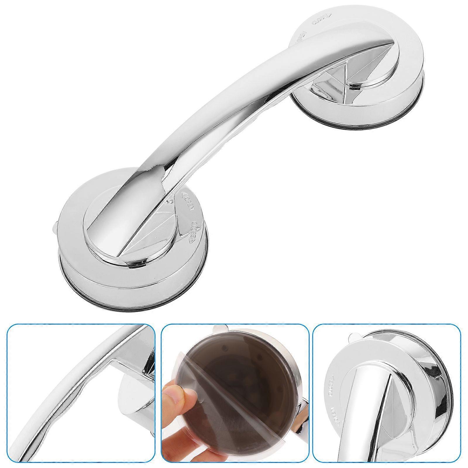 Practical Suction Handle Plastic Suction Grab Bar Durable Suction Handle