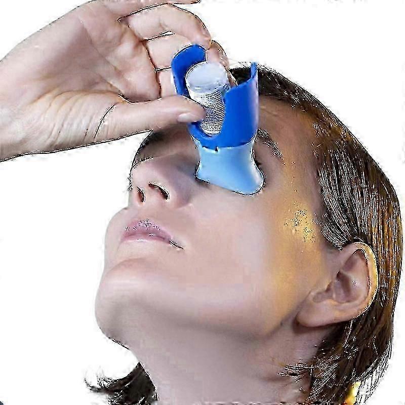 Eyedrop Bottle Dispenser, Portable Eye Drop Applicator, Reusable Eye Drop Guide Aid for Seniors and Elderly, Bottle Holder Tool for Elderly Children