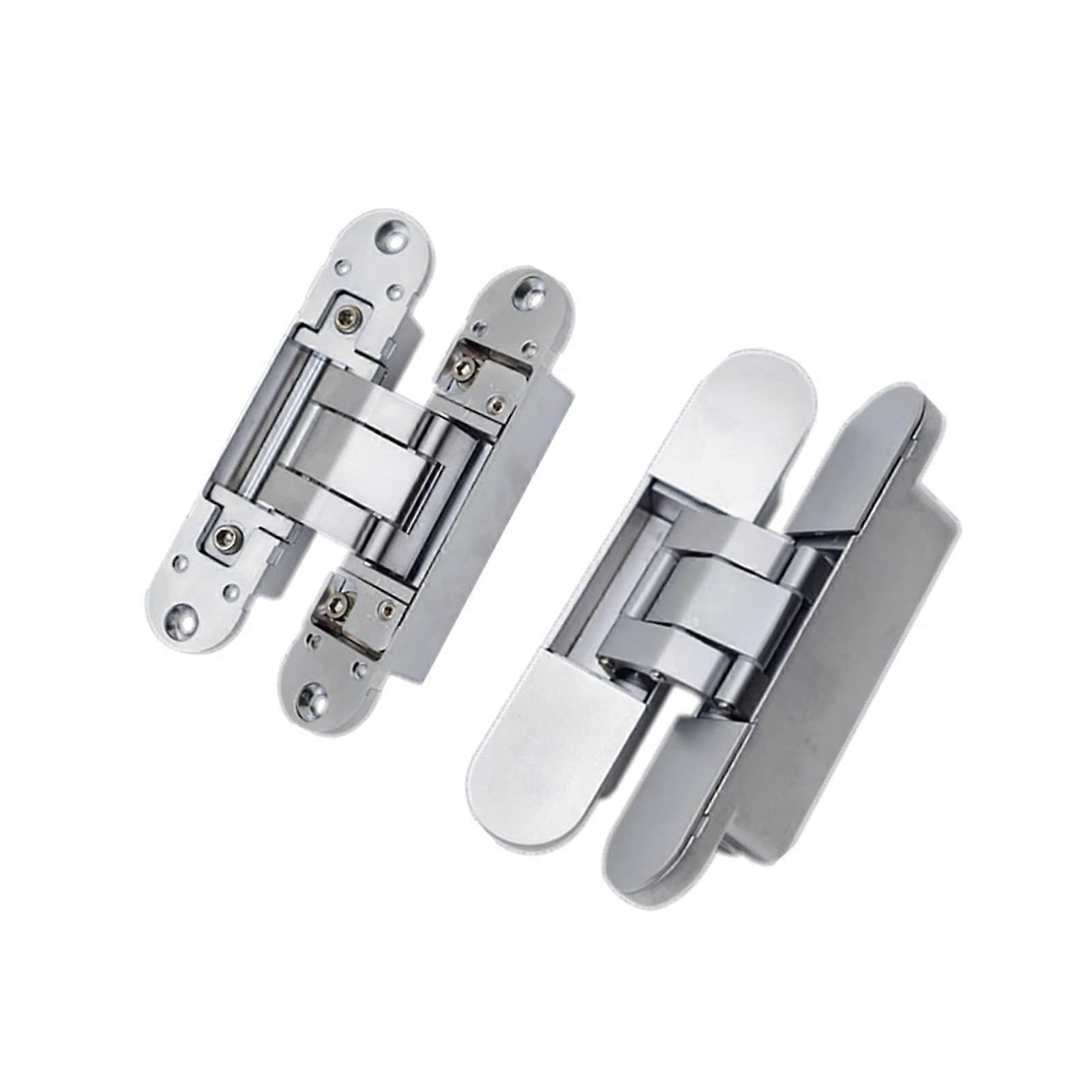 Hinges, Hinges Foldable Adjustable Hinge Household Hardware 180 Degree Hinge Cross Hidden Hinge 2 Pieces with 60 kg (150 x 25 Black 1price) Ref: 7036