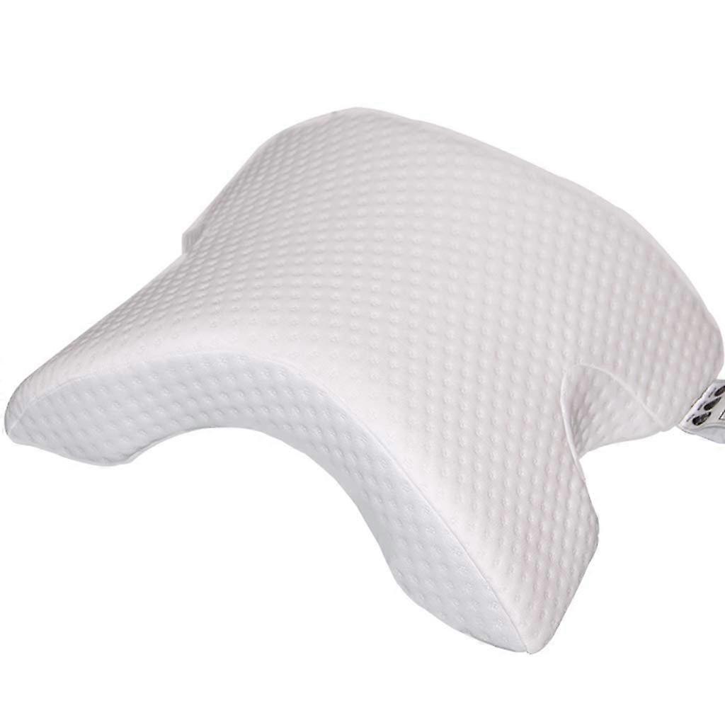 Memory Foam Pillow Tunnel Slow Rebound Pressure Cushion Arm Cushion Spoon Position Curved Neck/Cervical Pillow for Travel Sponge
