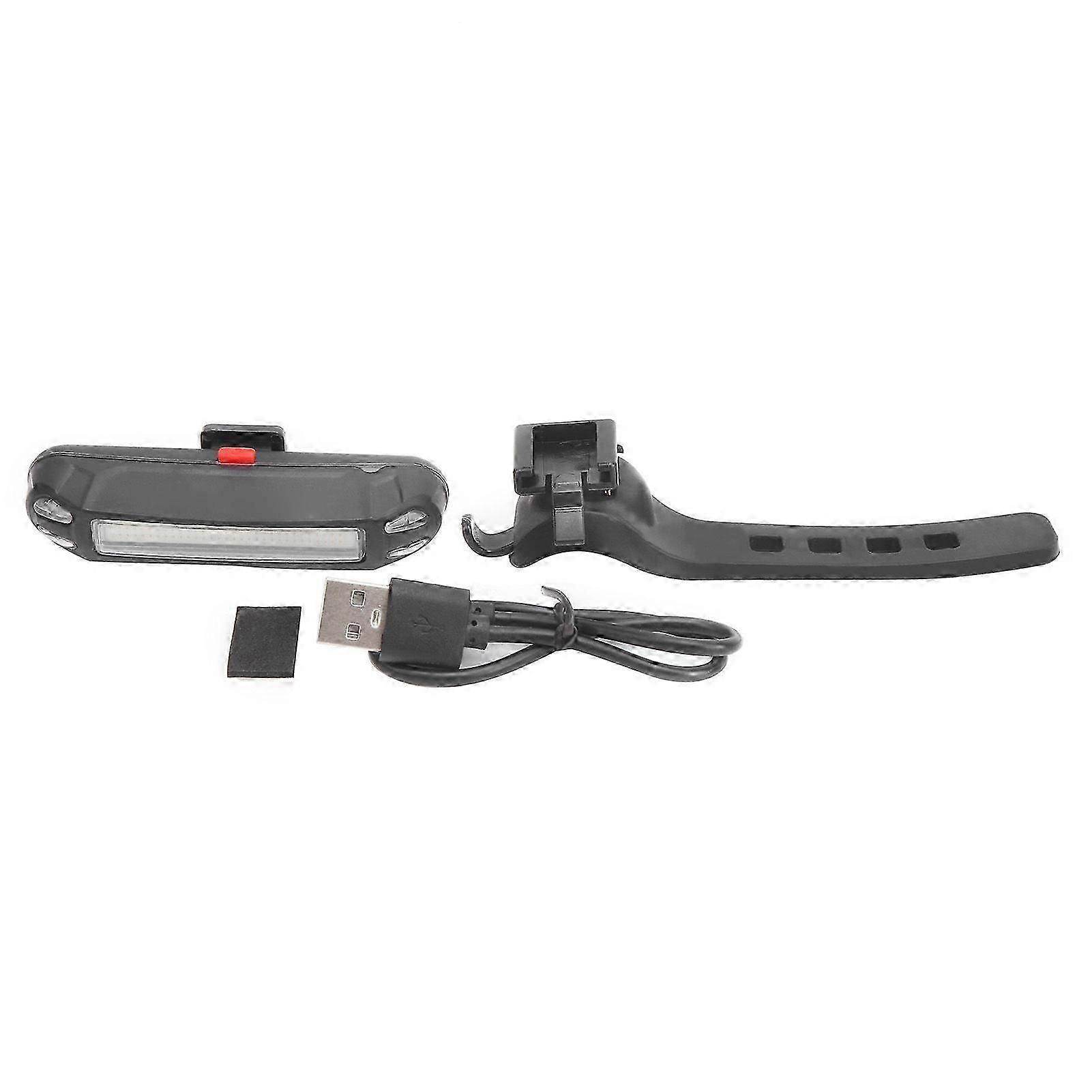 GUB Bike Safety Three Color Tail Light Bicycle USB Rechargeable Warning LED Rear Light)