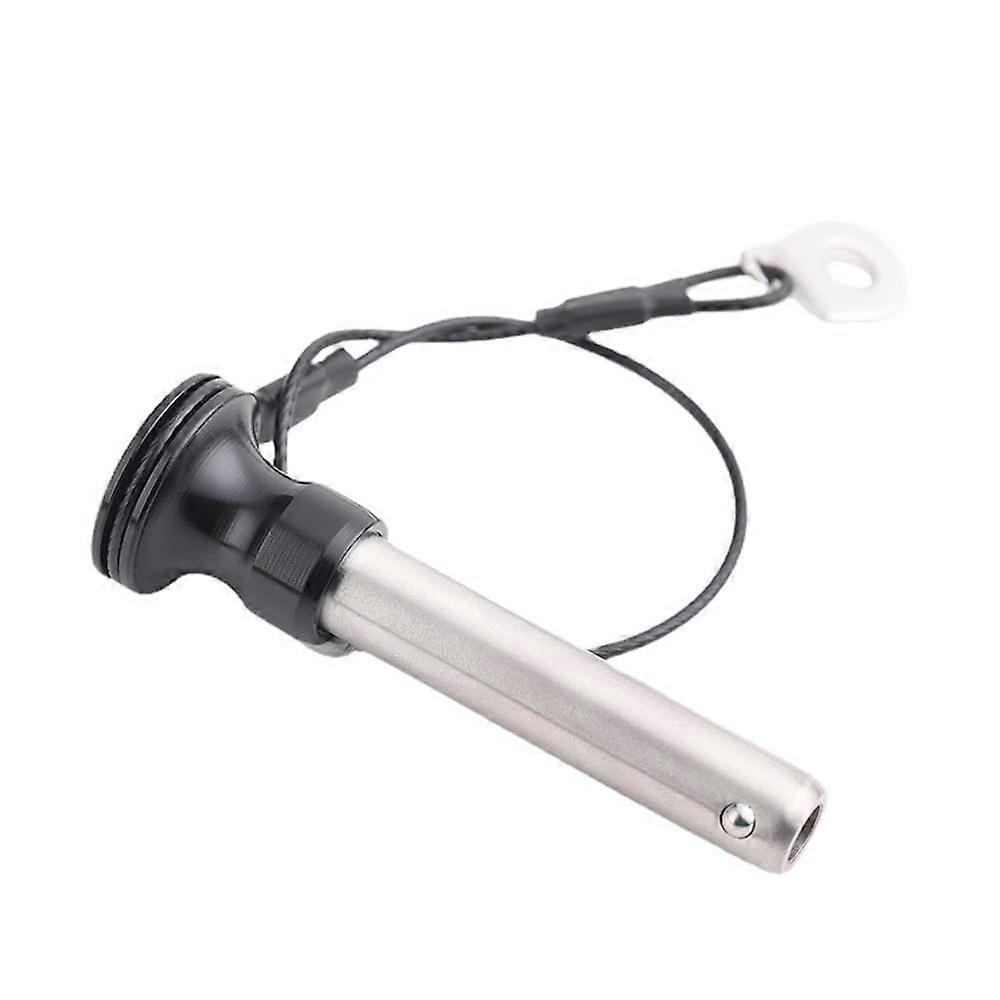 Φ10 x 20, Ball Locking Pins with Button Handle, Push Button Quick Release Pin, T Handle Lock Pin for Speakers, Aviation, Gym and Machine Applications