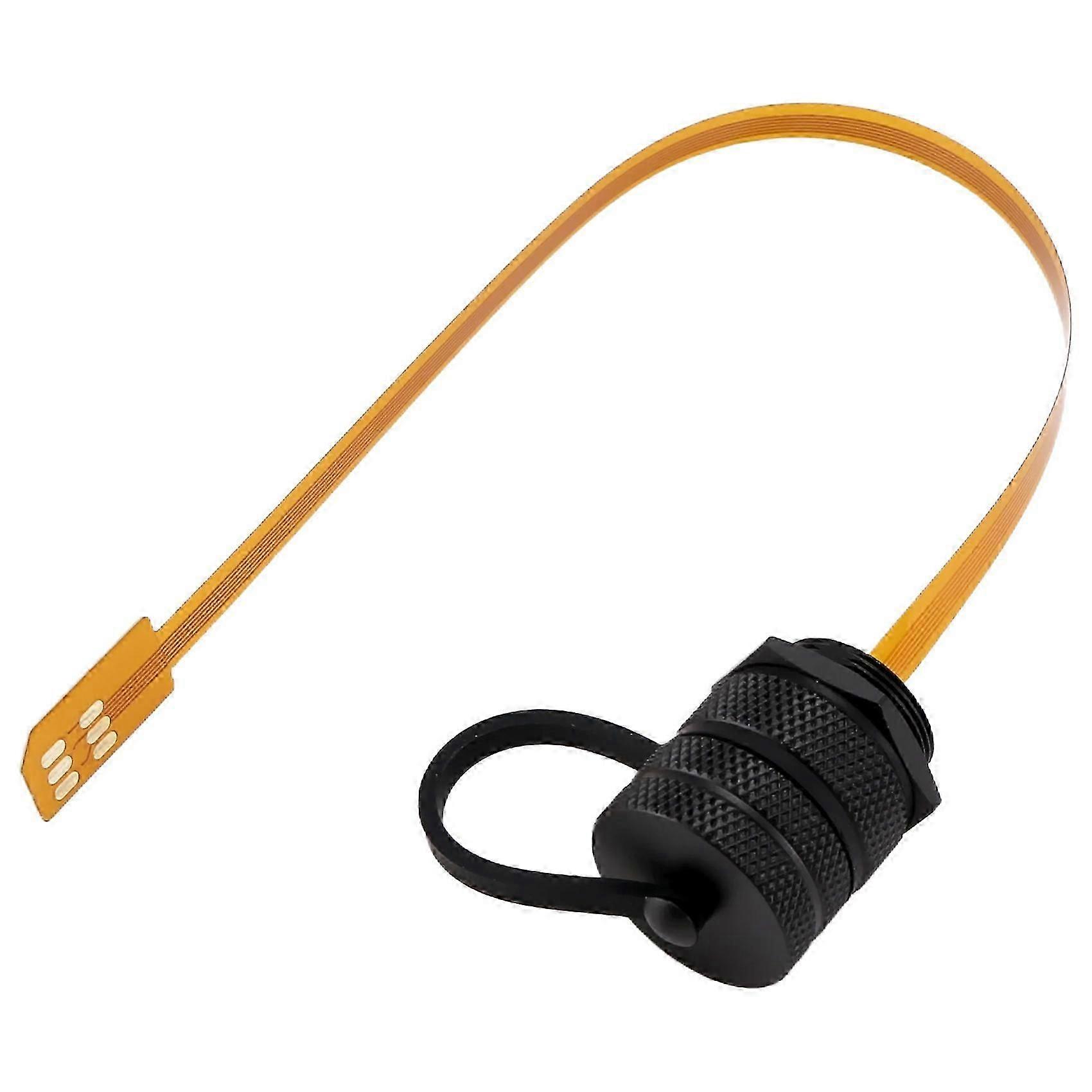 Waterproof Micro-SIM Extension Cable IP67 Micro-Sim Panel Mount Extension Cable for Cabinet Chassis