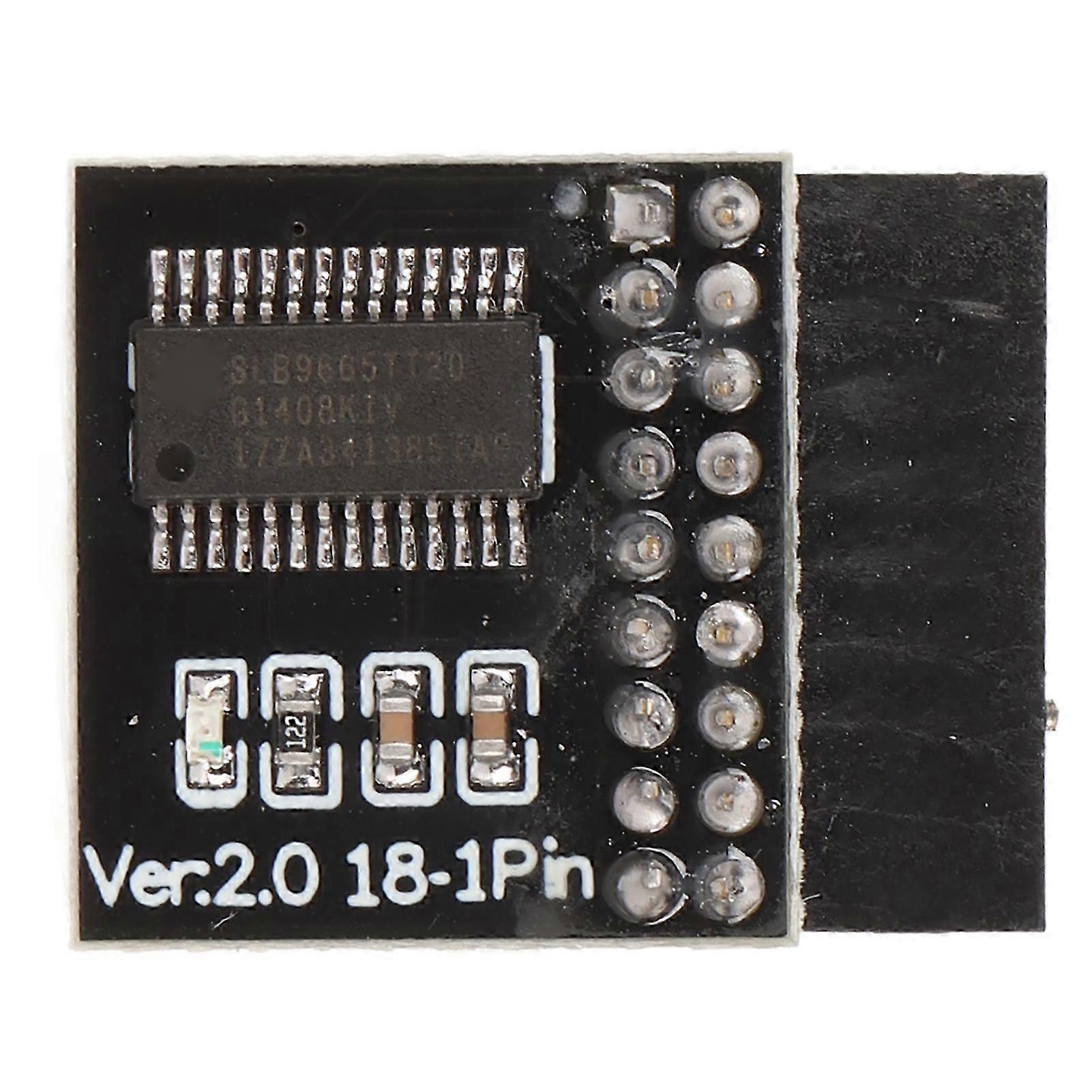 TPM 2.0 Module LPC Interface Stable High Security Durable Material 18-Pin LPC