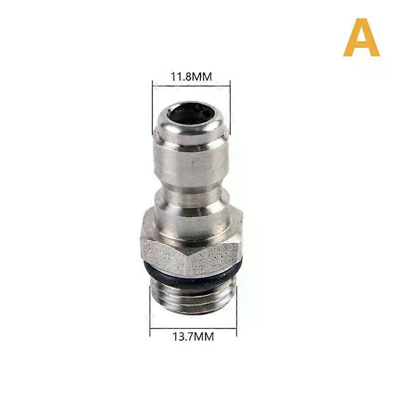 High Pressure Washer Connector Adapter 1/4 Female Quick Connect M14*15 Thread