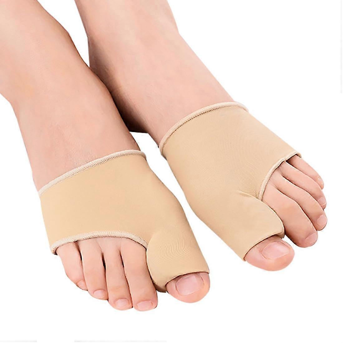 Hallux Valgus Socks with Gel Protection, Adjustable Toe Separator, Unisex Hallux Splint for Spreading and Stretching