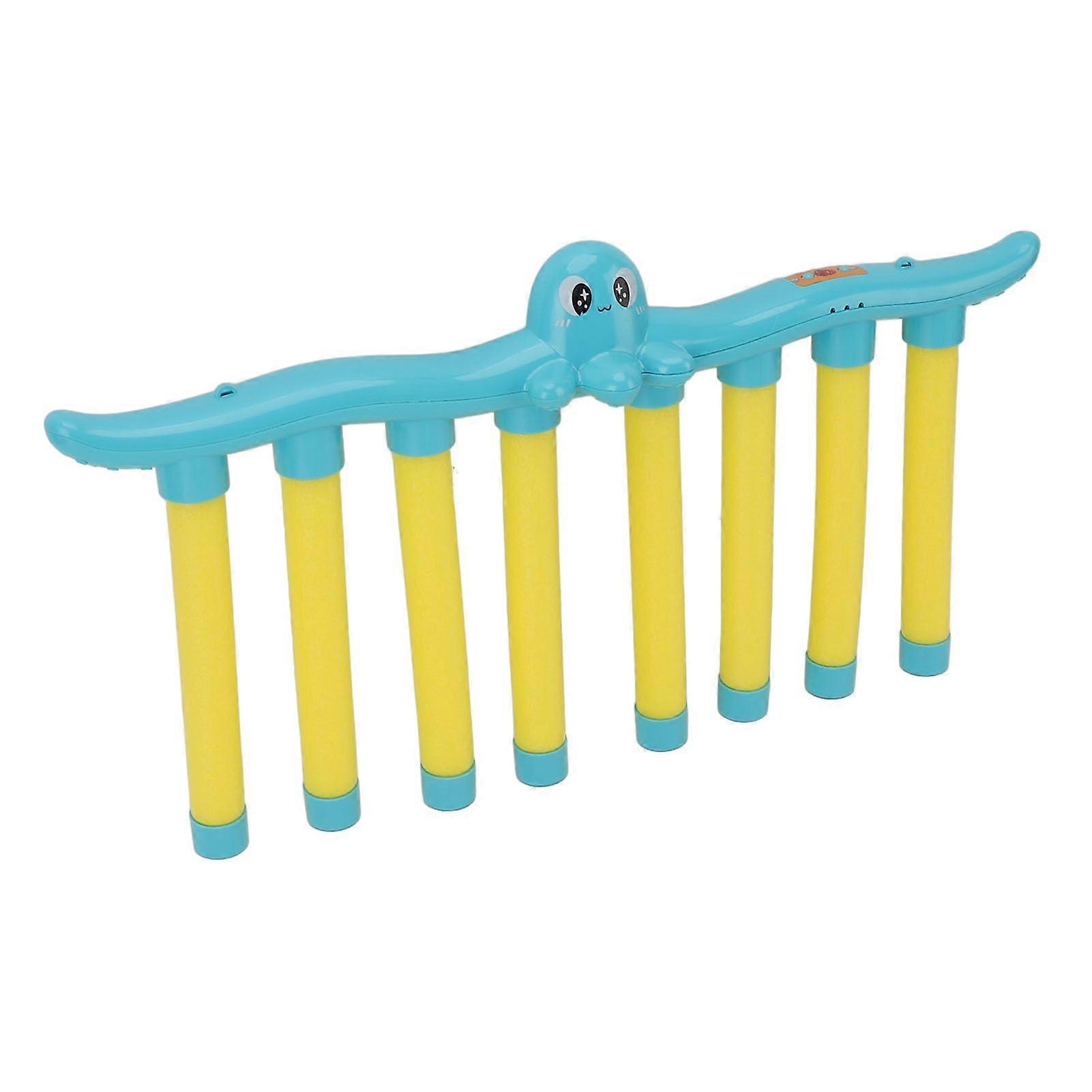 3-Speed Falling Sticks Game For Hand-Eye Coordination Training Remote Control Sound Prompts Adjustable Challenge Blue