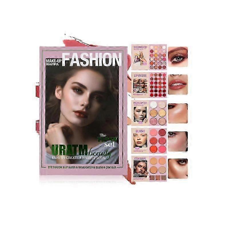 5-Layer Multi - Functional Beauty Book Kit- Style Makeup Palette